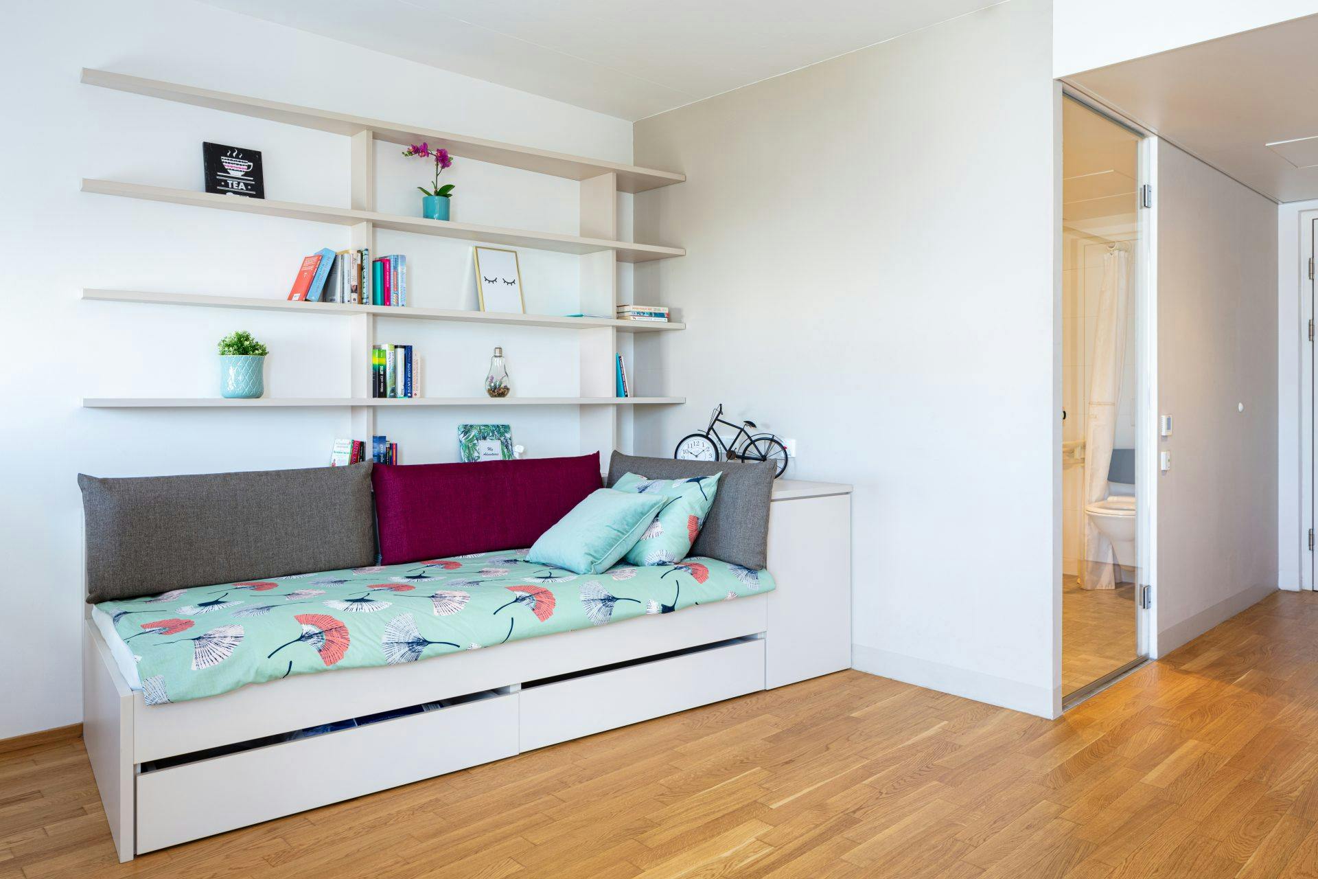 Studio for rent for €899 per month in Vienna, Nordportalstraße
