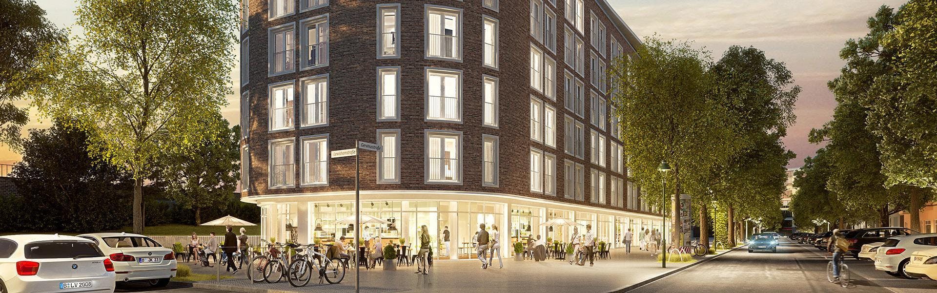 Studio for rent for €1,150 per month in Berlin, Gervinusstraße