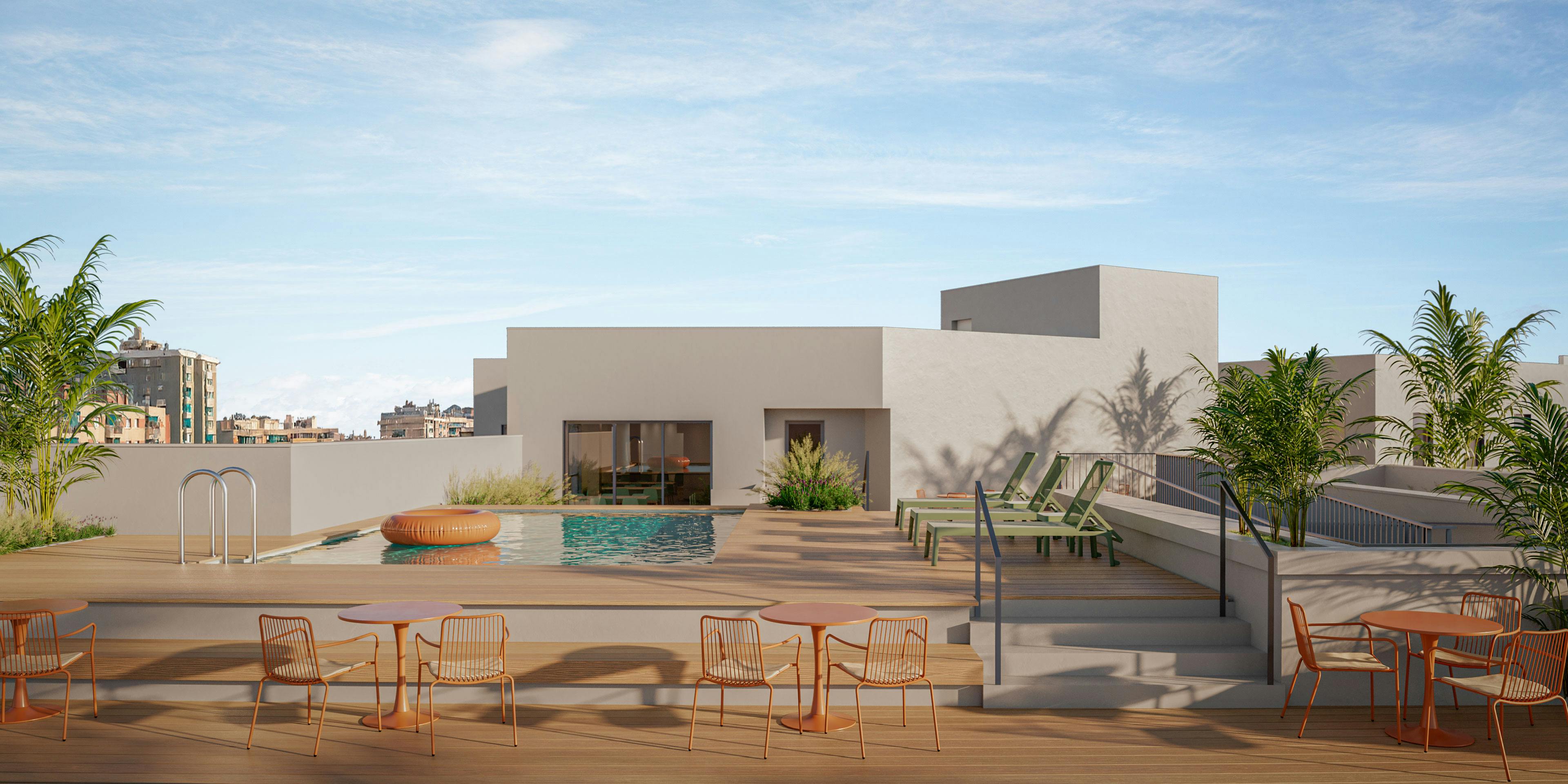 Studio para alugar por € 1.079 por mês em Barcelona, Avinguda Meridiana