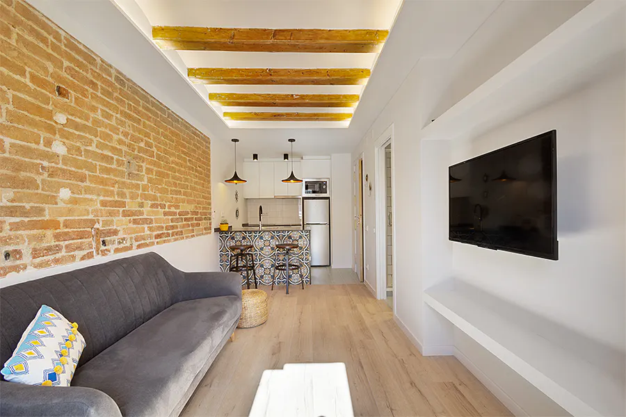 1-Bedroom Apartment in Carrer del Poeta Cabanyes, Barcelona (825855) ROOM