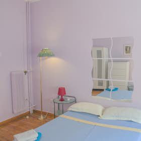 Private room for rent for €380 per month in Athens, Themistokleous