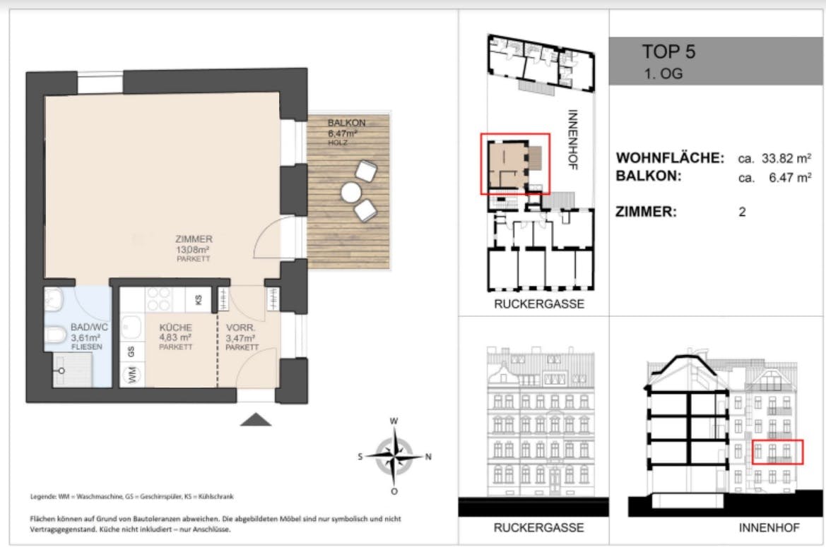 Apartment Vienna, 41m² — photo 8
