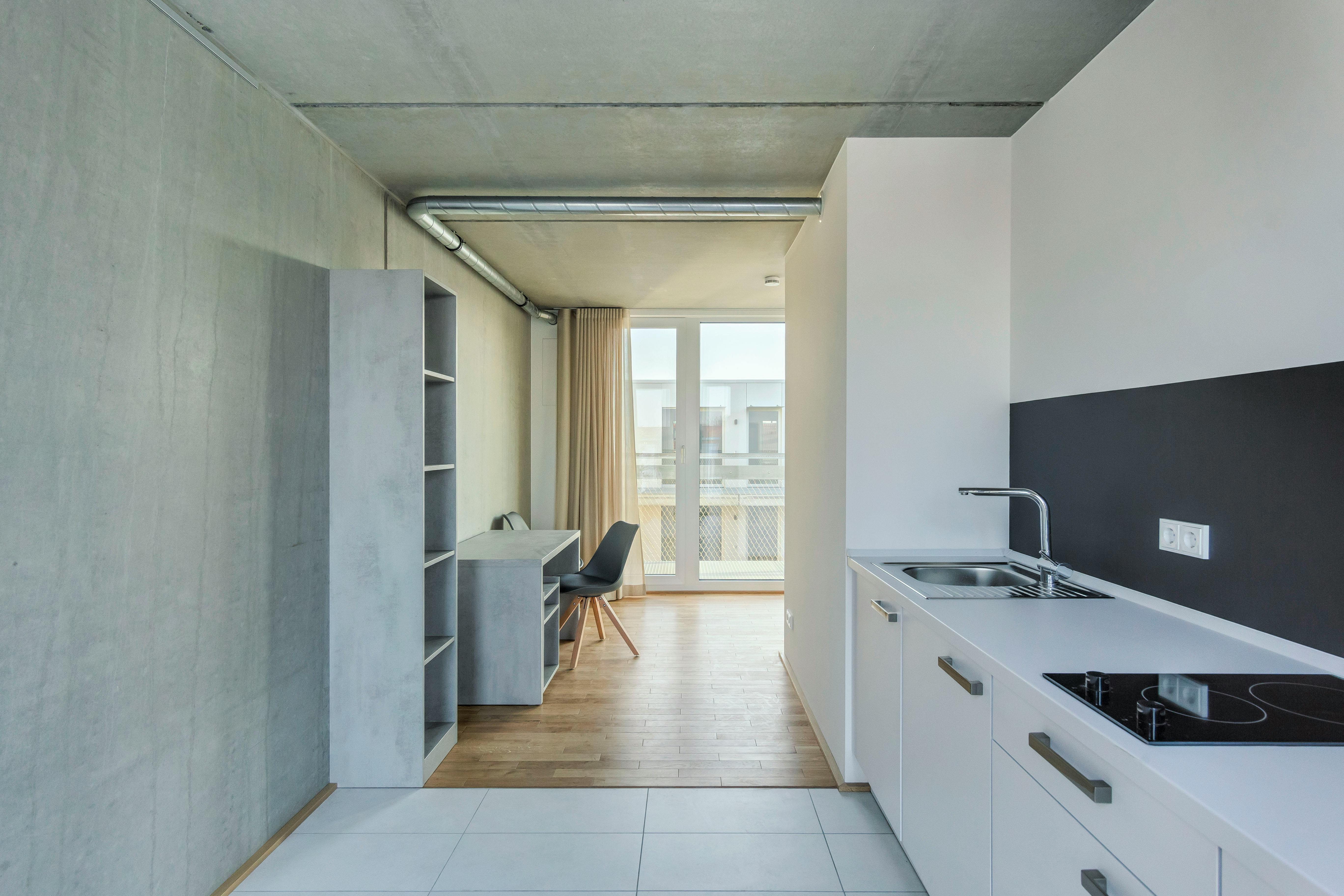 Studio for rent for €997 per month in Berlin, Deulstraße