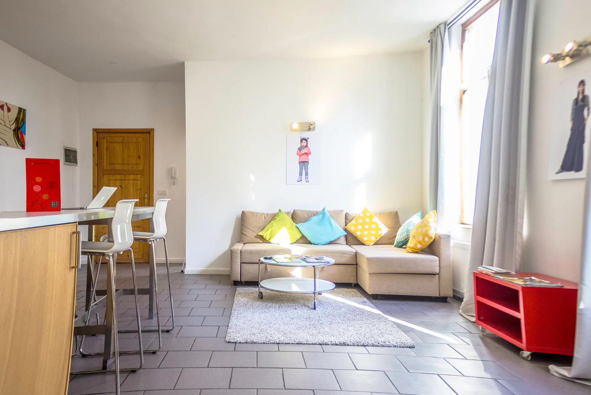 2-Bedroom Apartment in Rue du Marché au Charbon, Brussels (993092) ROOM 1