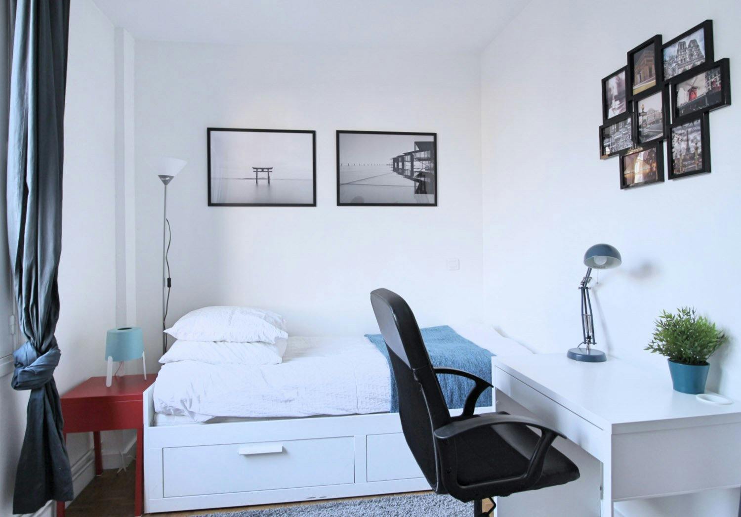 Private room for rent for €975 per month in Paris, Rue Duret