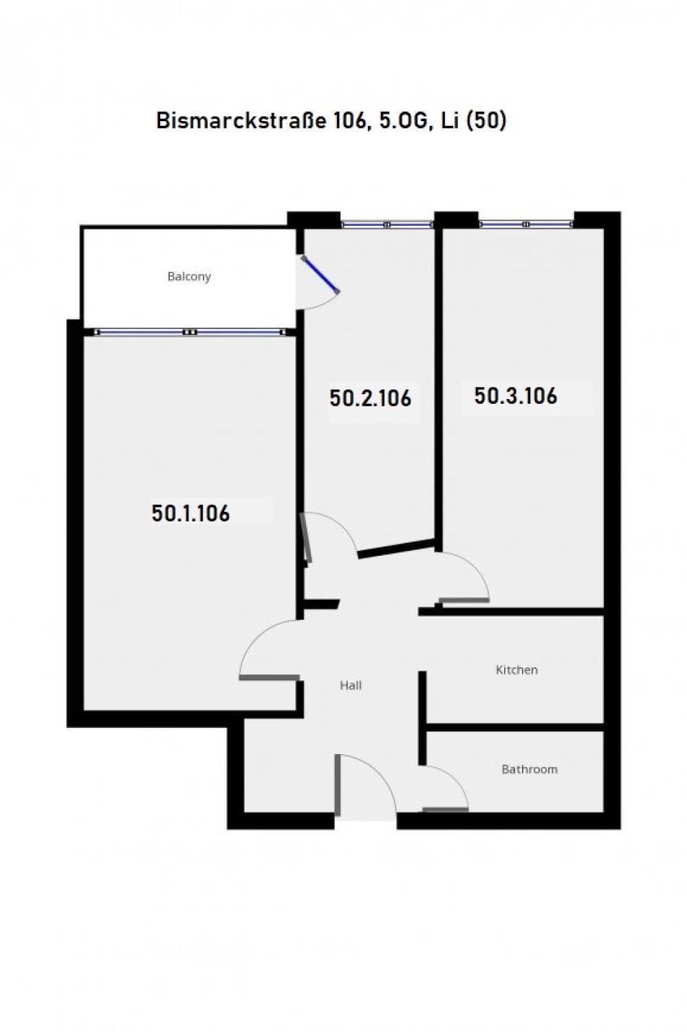 Apartment Berlin, 46m² — photo 9