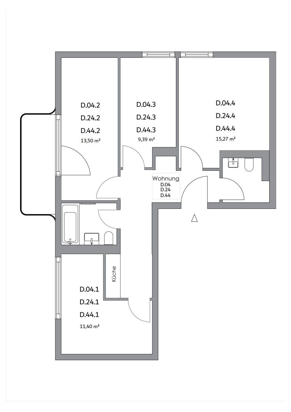 Apartment Berlin, 73m² — photo 10