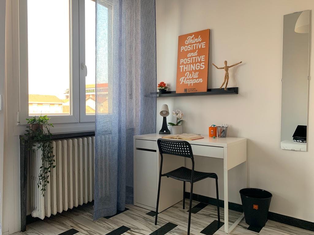 Chambre simple Turin, 1 chambre, 11m² — photo 3