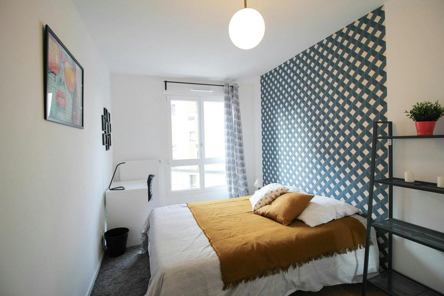 Private room for rent for €830 per month in Clichy, Rue Mozart