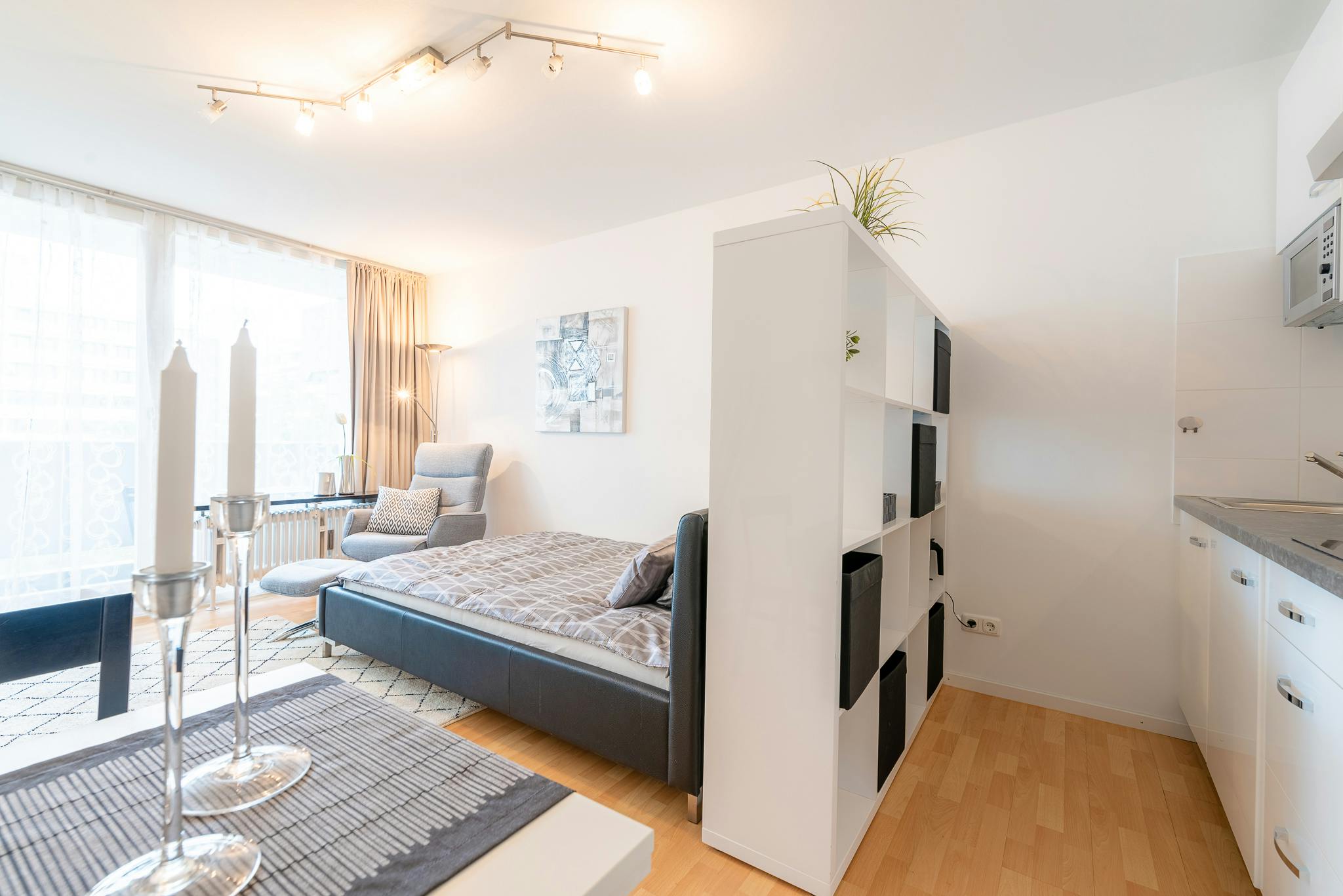 Studio for rent for €1,380 per month in Munich, Hochstraße