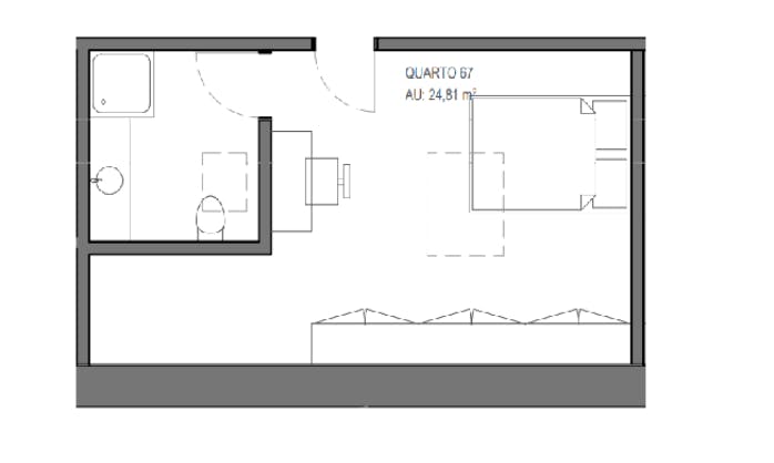 Single room Coimbra, 22m² — photo 8