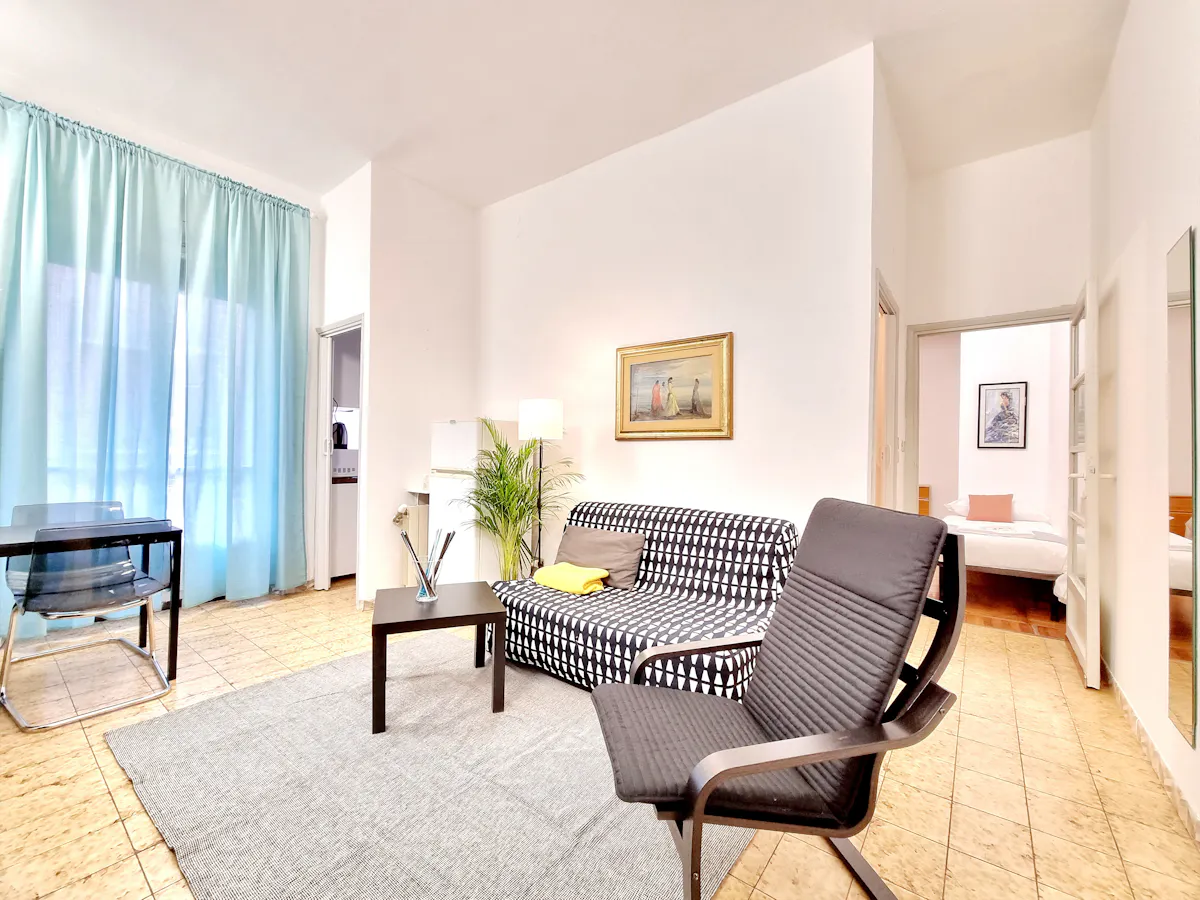 1-Bedroom Apartment in Viale Coni Zugna, Milan (1107231) ROOM