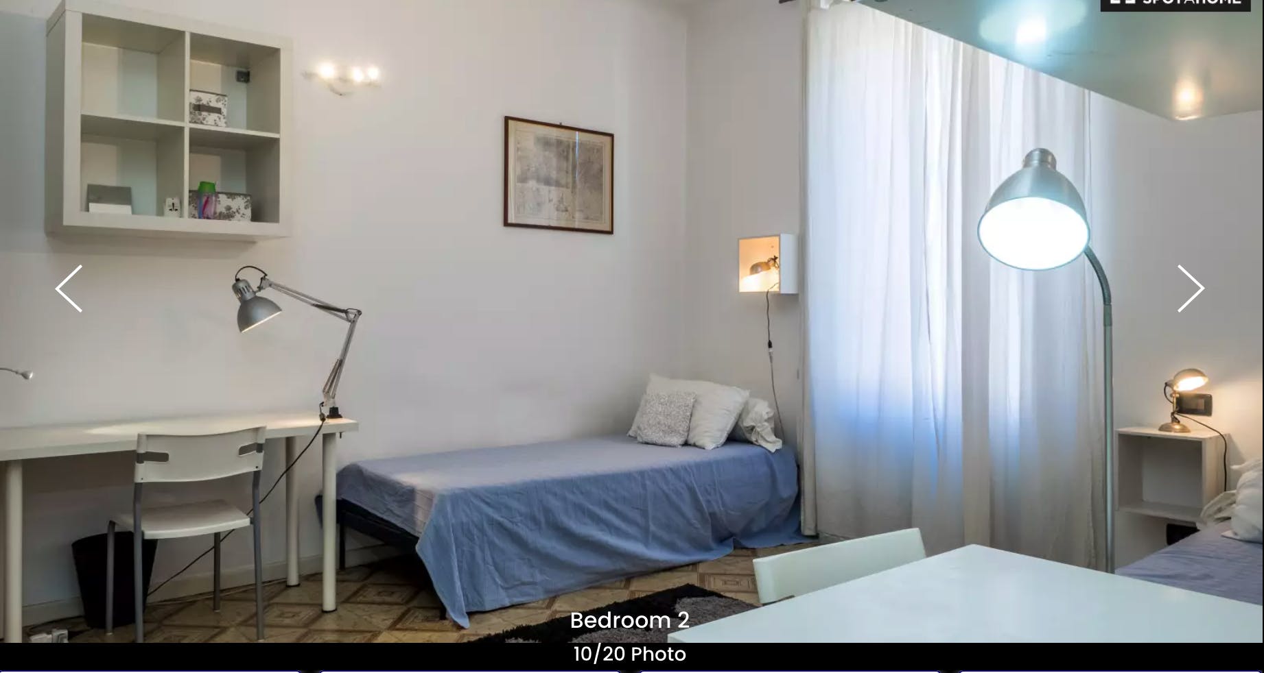 Shared room for rent for €480 per month in Milan, Via Luigi Mercantini