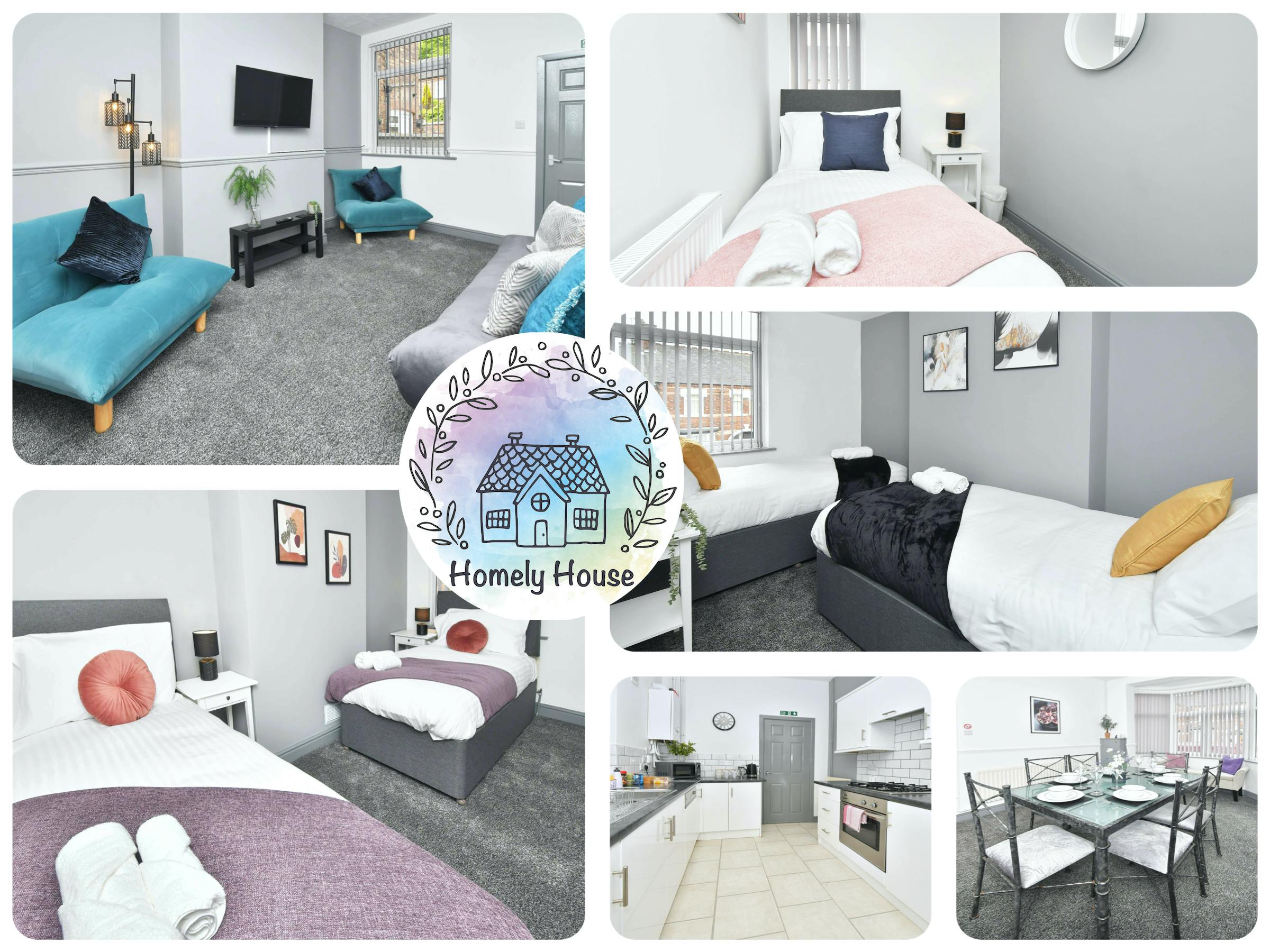 Будинок за оренду для 2 880 EUR на місяць у Stoke-on-Trent, Kings Terrace