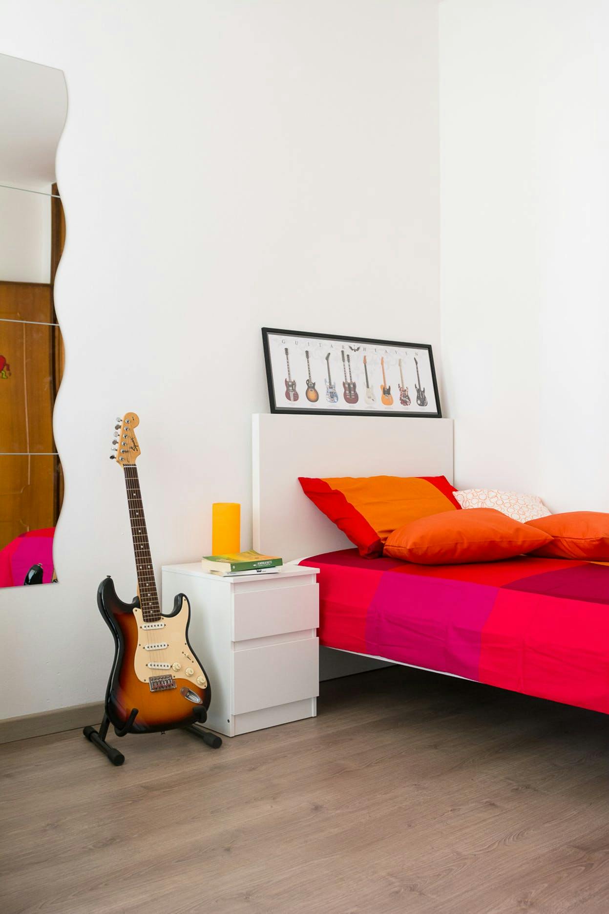 Single room Turin, 1 bed, 14m² — photo 1