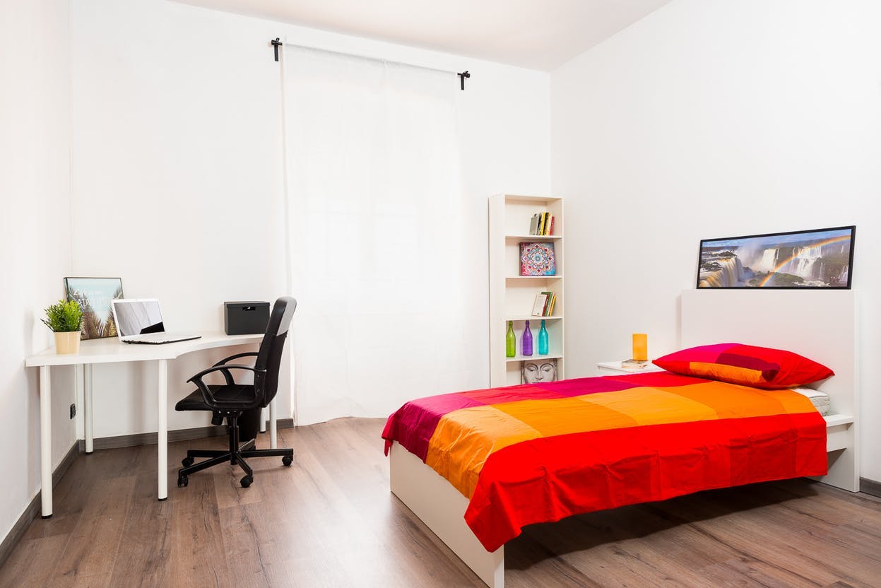 Single room Turin, 1 bed, 14m² — photo 1