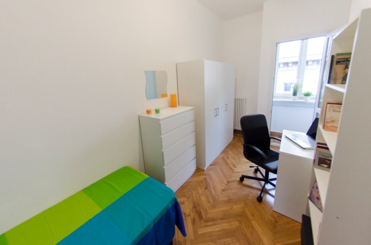 Single room Turin, 1 bed, 10m² — photo 2