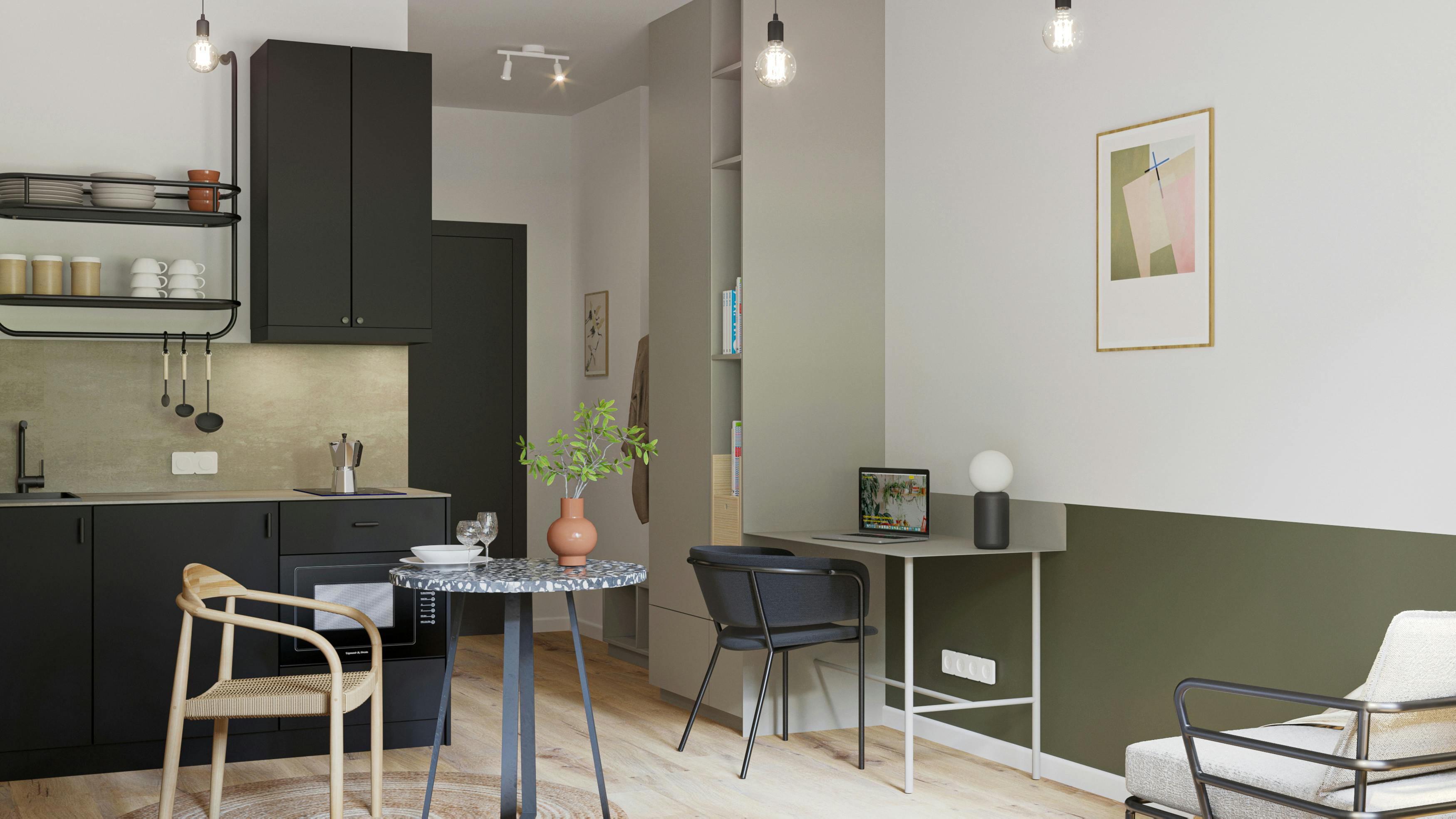 Apartment Münster, 22m² — photo 2