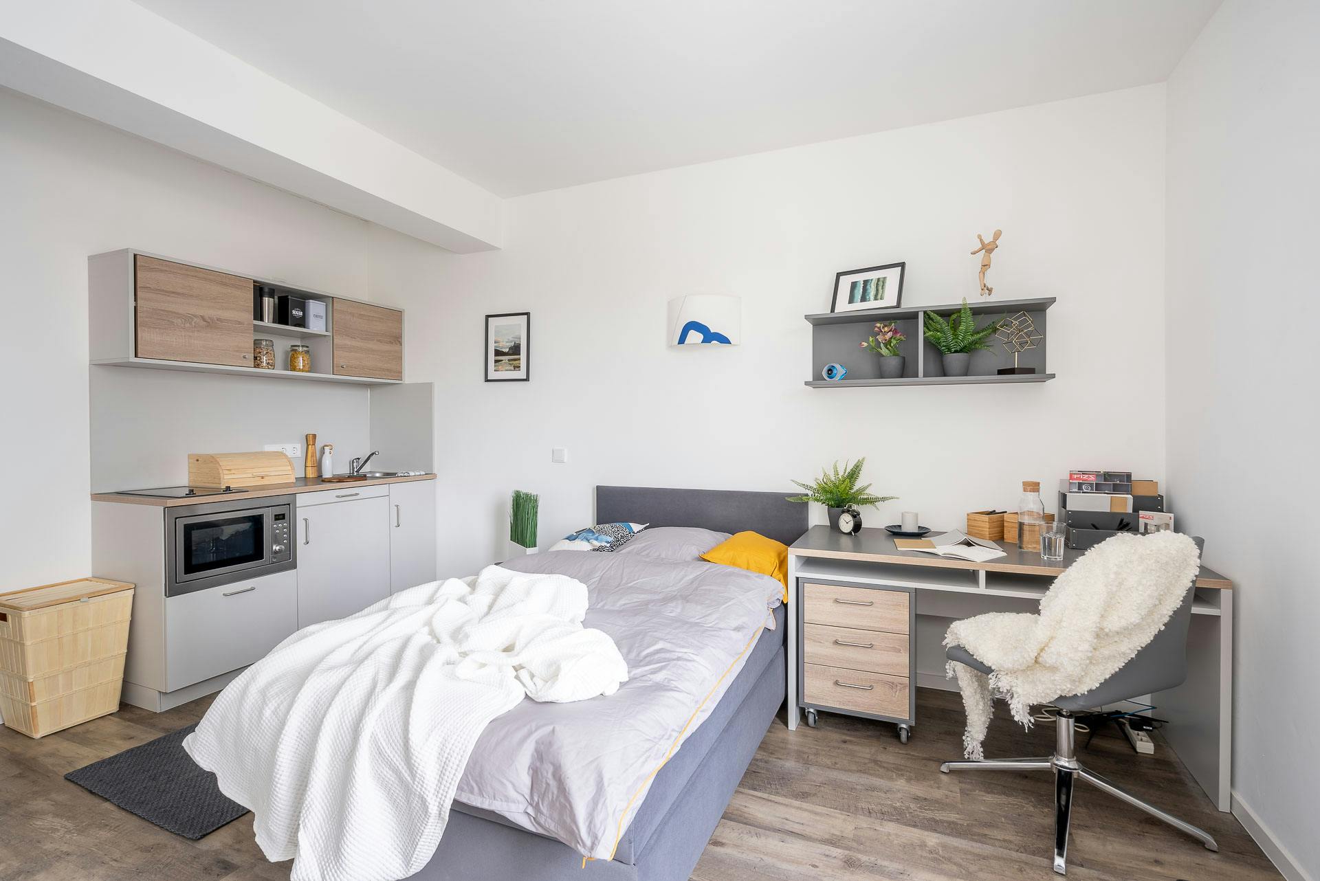 Apartment Darmstadt, 22.2m² — photo 3