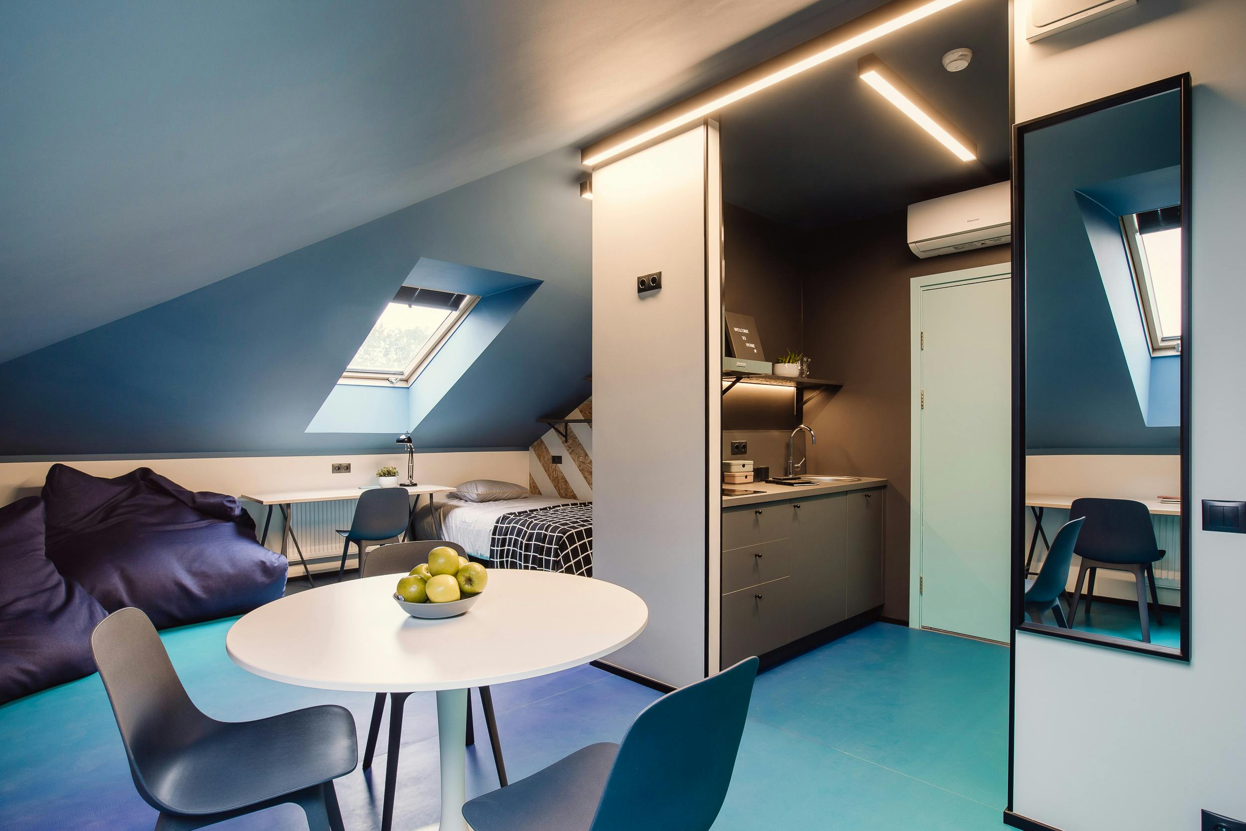 Chambre partagée à louer pour 419 €/mois à Riga, Lauvas iela