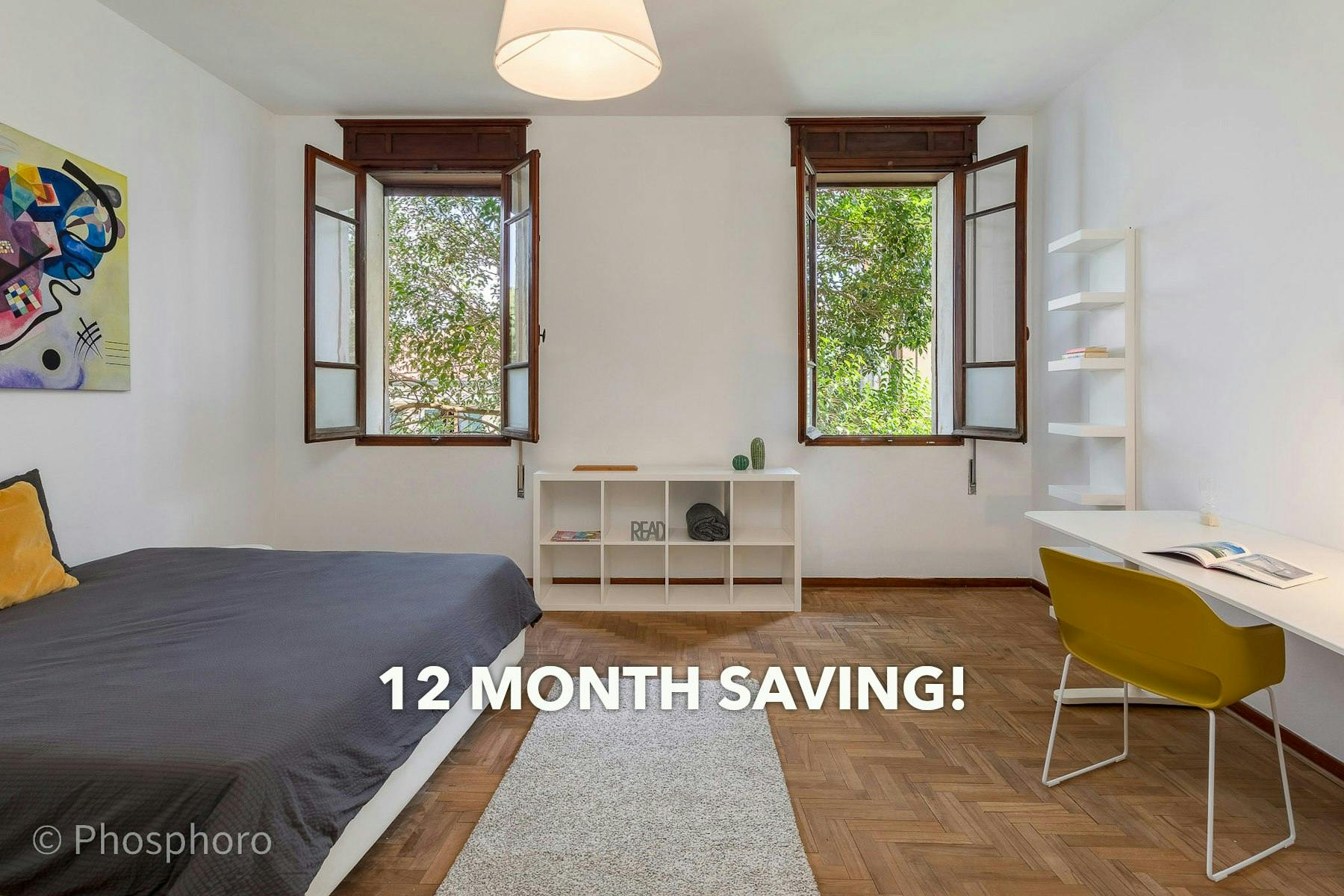 Single room Padova, 1 bed, 24m² — photo 533