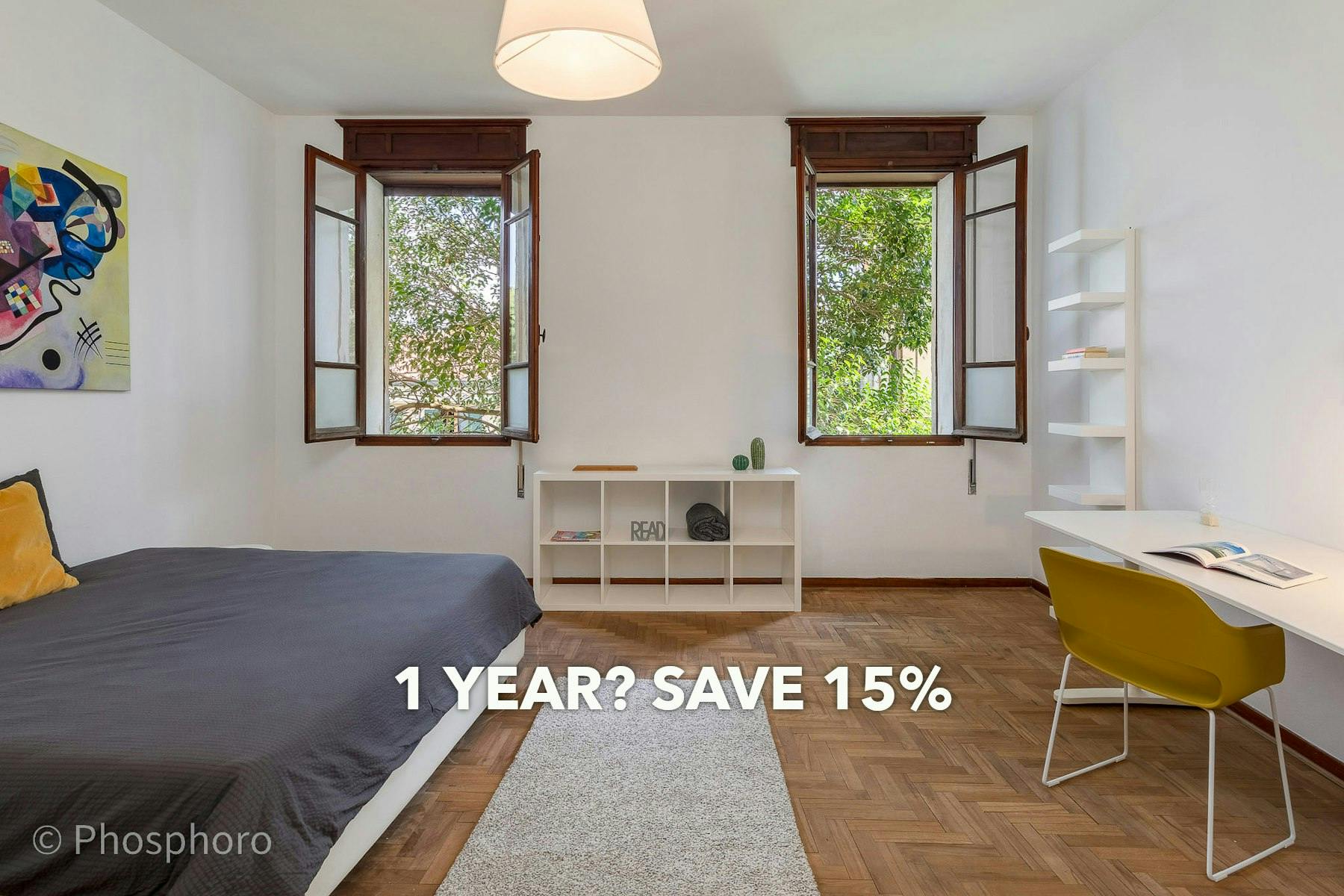 Single room Padova, 1 bed, 24m² — photo 655