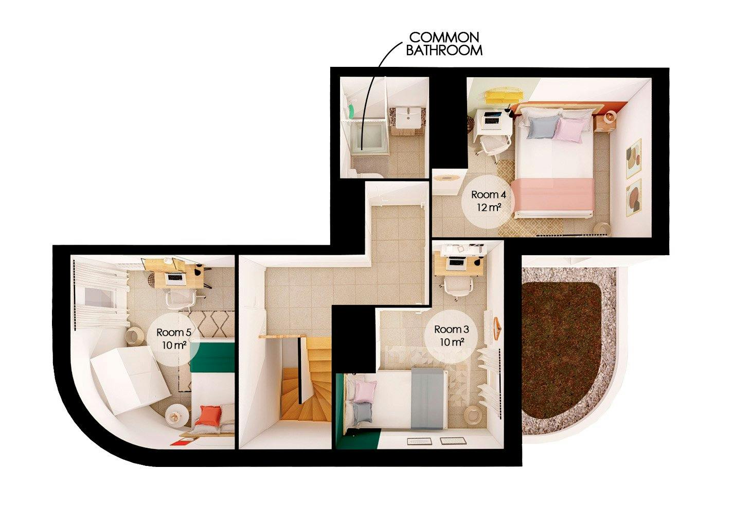 Apartment Villeurbanne, 136m² — photo 22