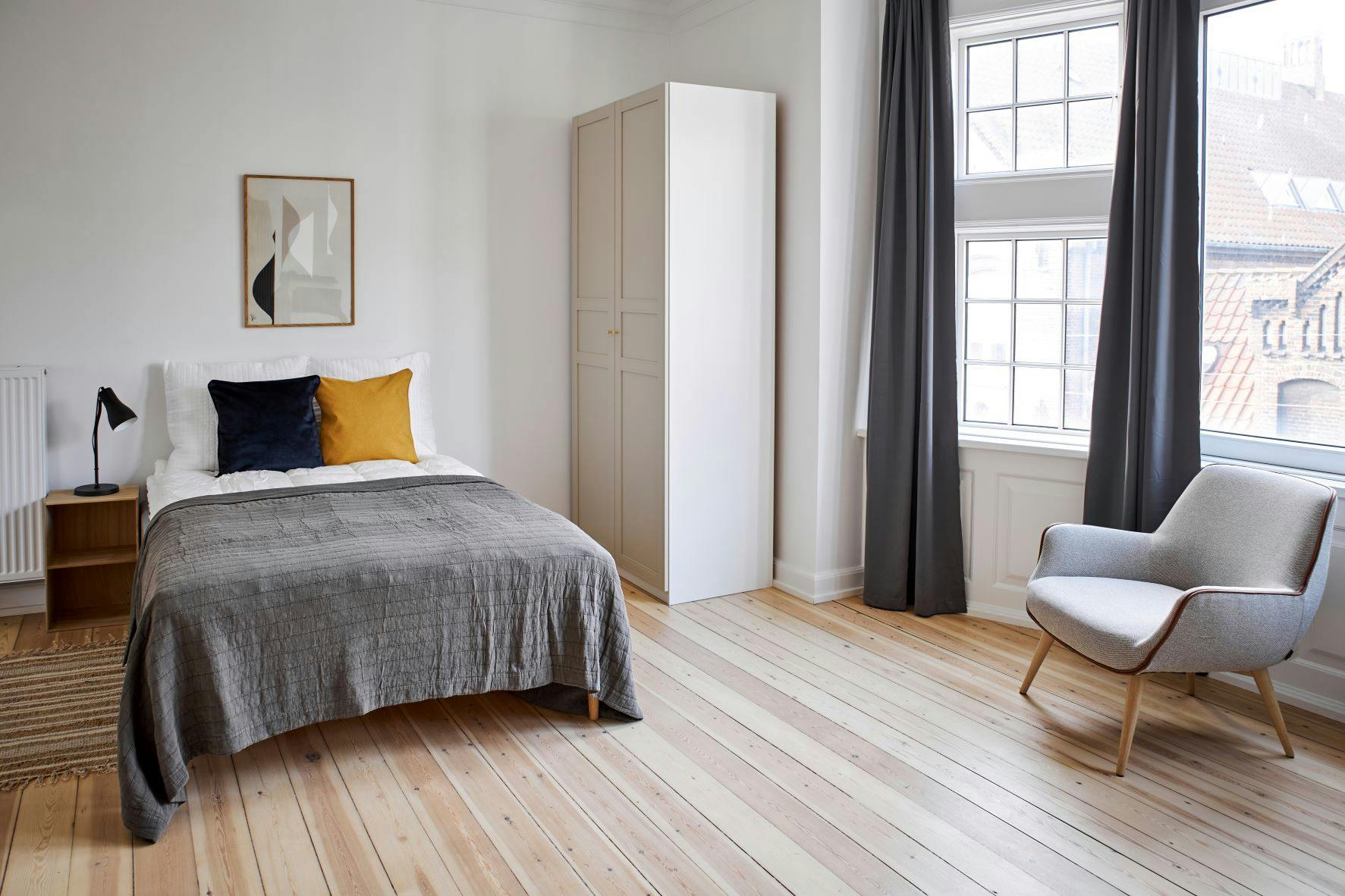 Habitación privada en alquiler por 6251 DKK al mes en Århus, Fredensgade