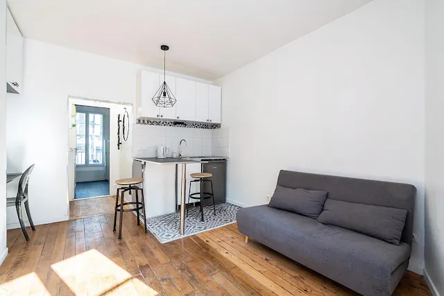 1-Bedroom Apartment in Avenue de Saint-Ouen, Paris (1239161) room image 1