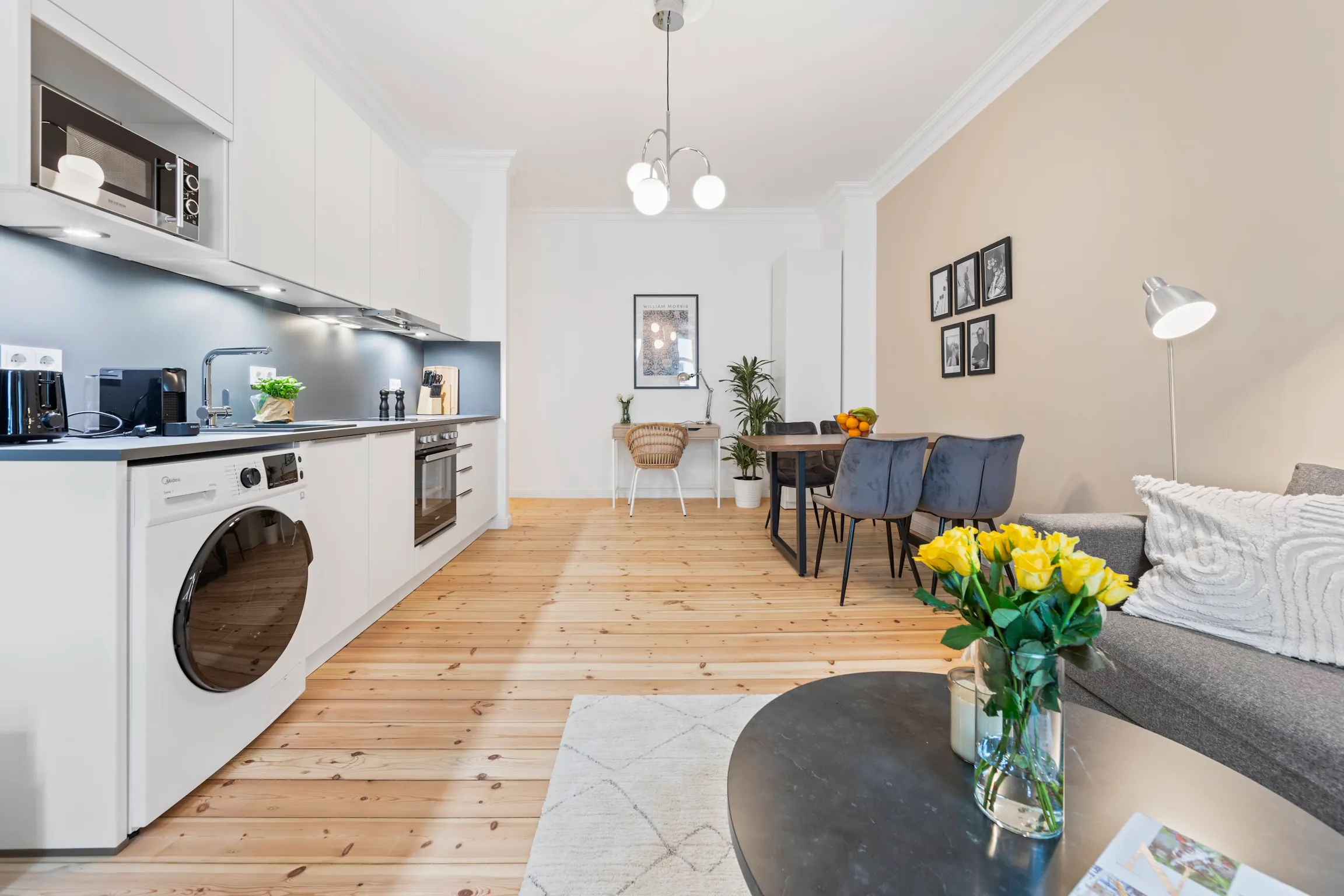 1-Bedroom Apartment in Behmstraße, Berlin (1246885) ROOM 1