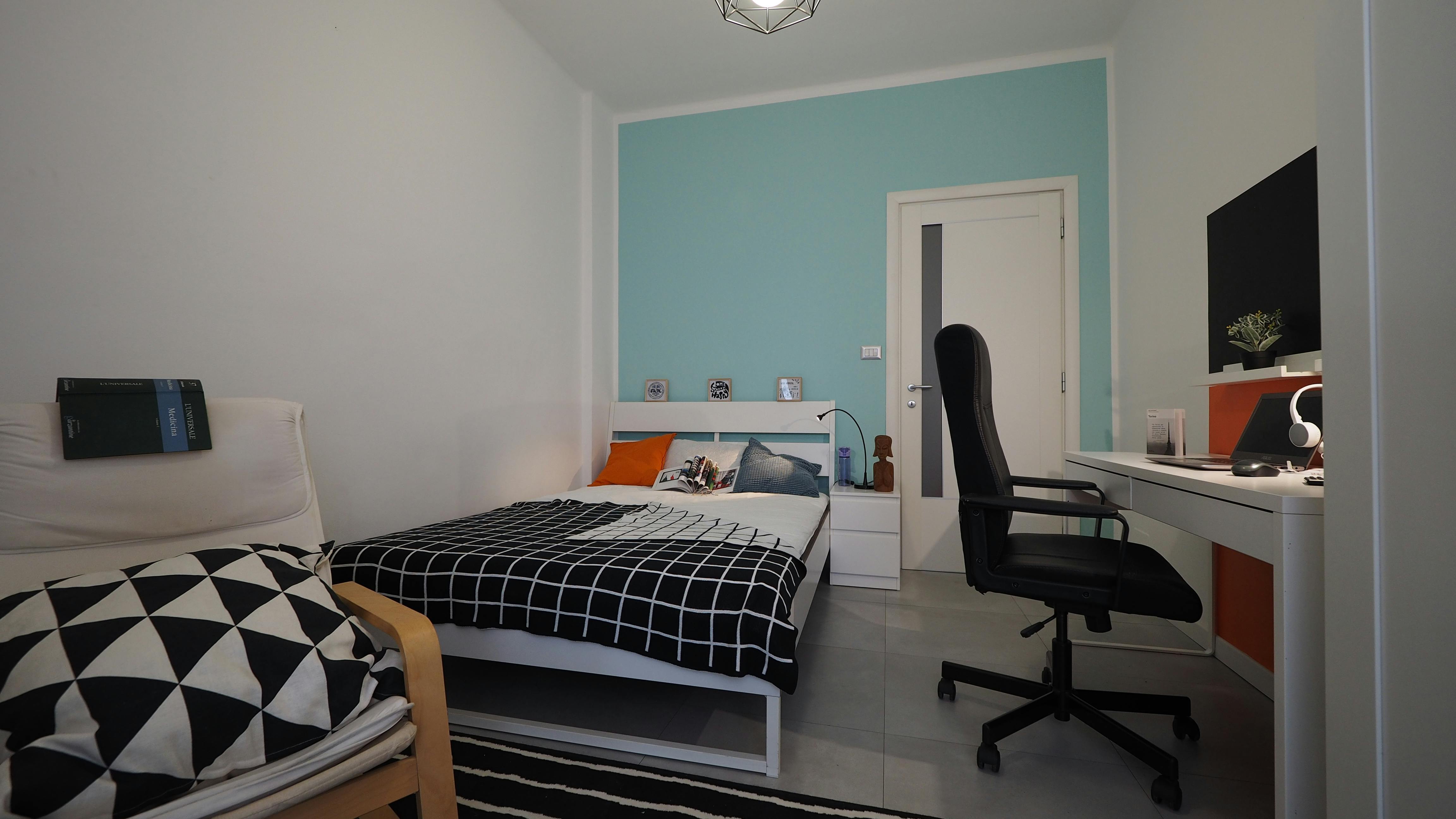 Privé kamer te huur voor € 540 per maand in Turin, Via Verolengo