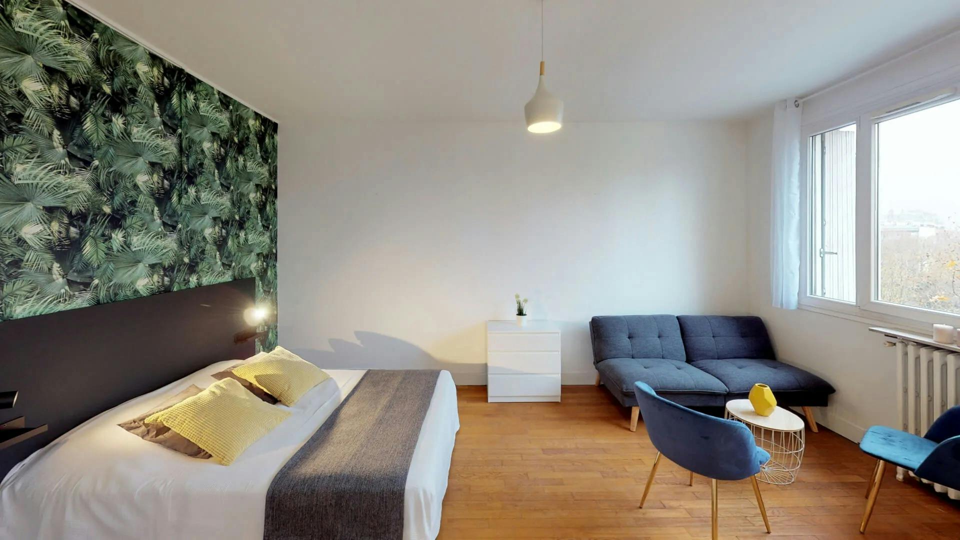 Private room for rent on Boulevard de Dixmude, Paris - Vue 3
