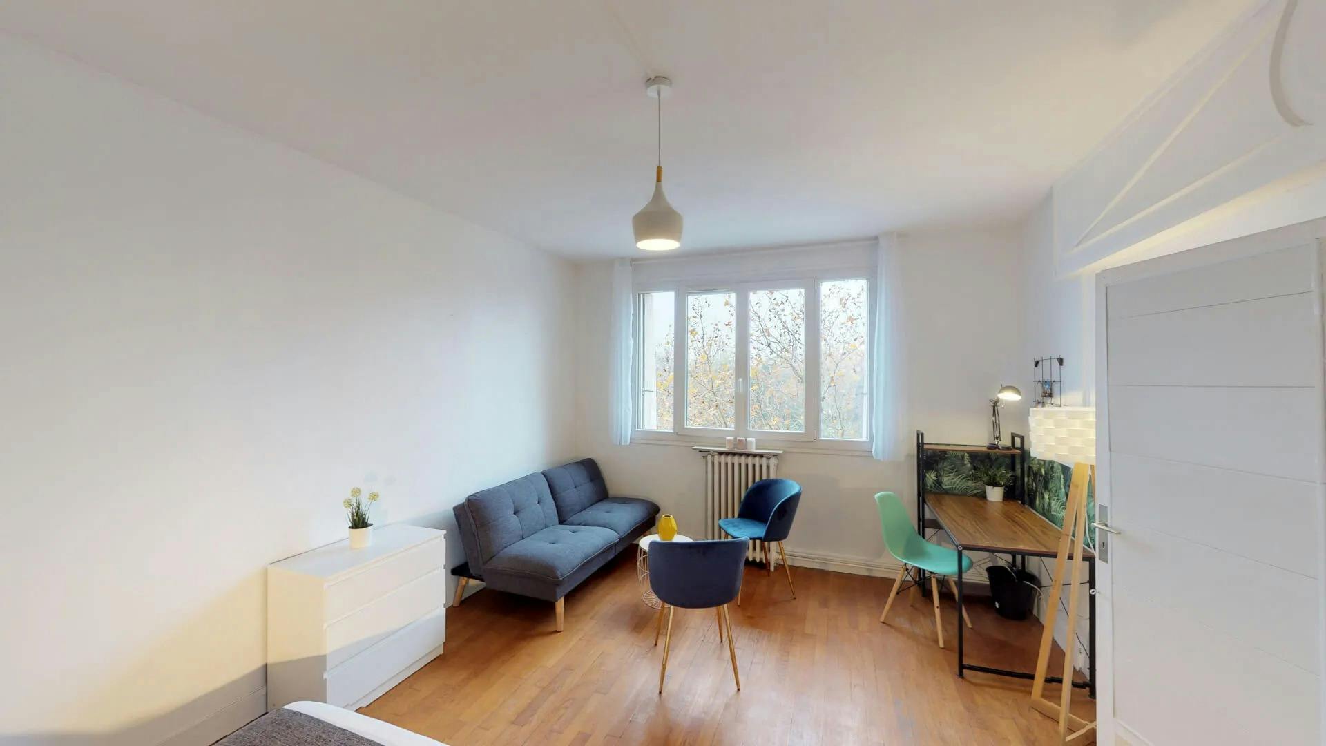 Private room for rent on Boulevard de Dixmude, Paris - Vue 4