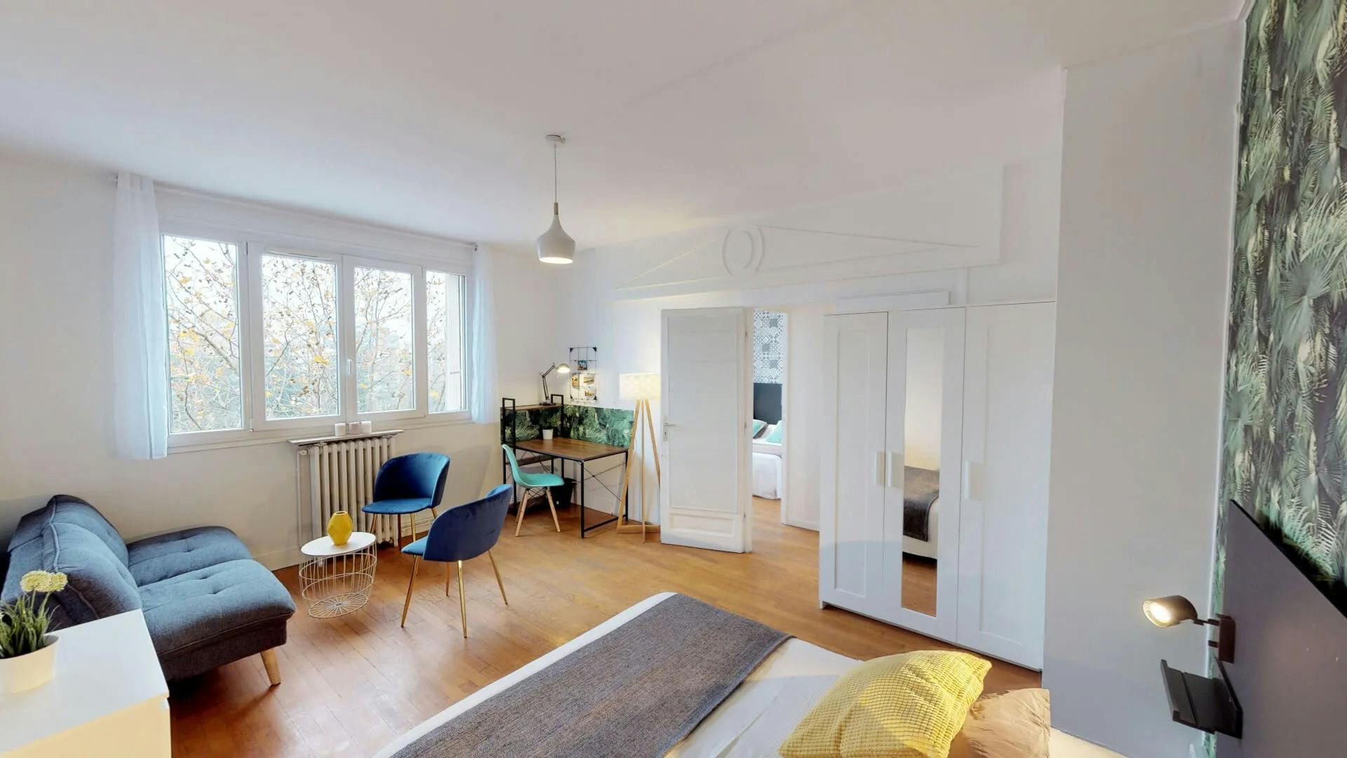 Private room for rent on Boulevard de Dixmude, Paris - Vue 5