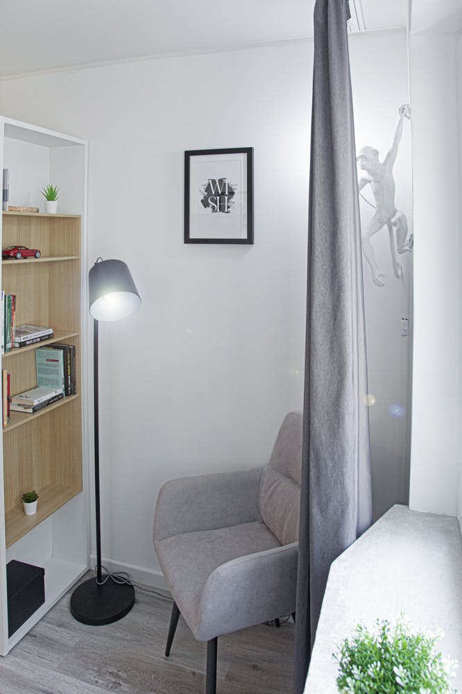 单间公寓 正在以 €1,100 的月租出租，其位于 Düsseldorf, Corneliusstraße