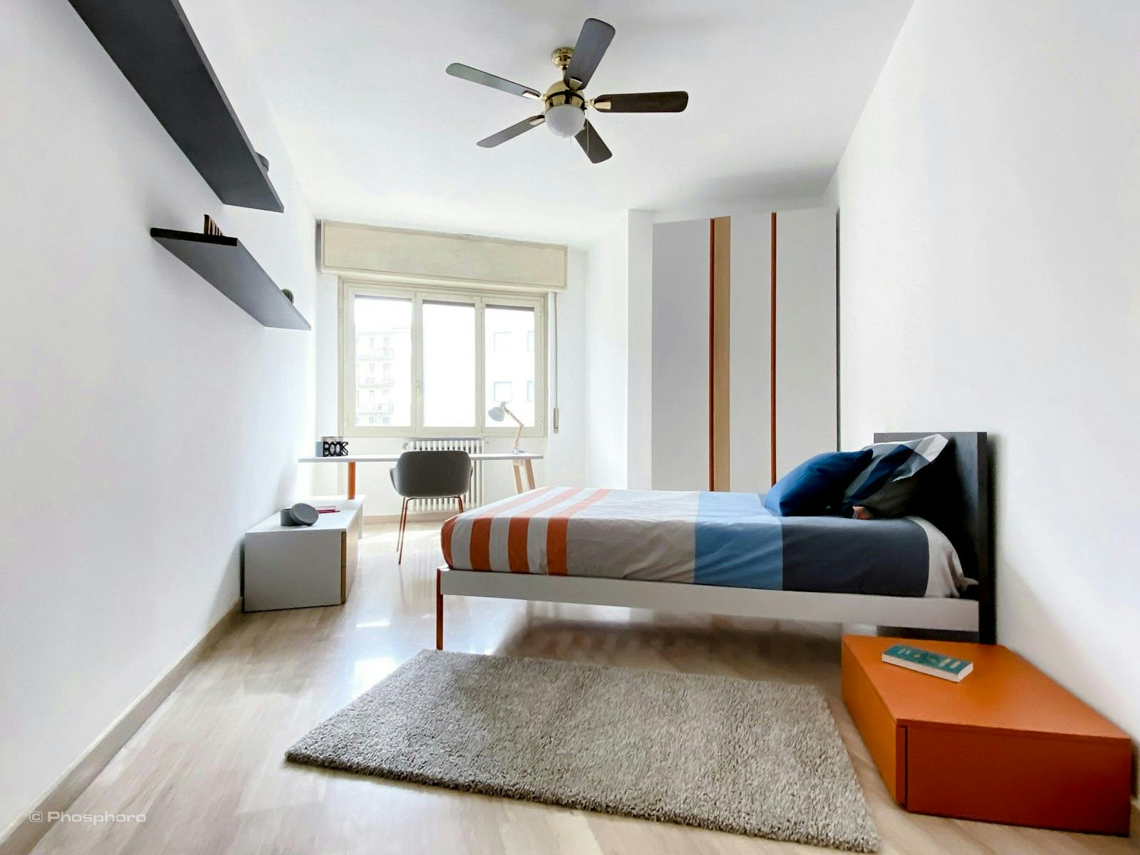 Habitación individual Milán, 1 habitación, 18m² — foto 207