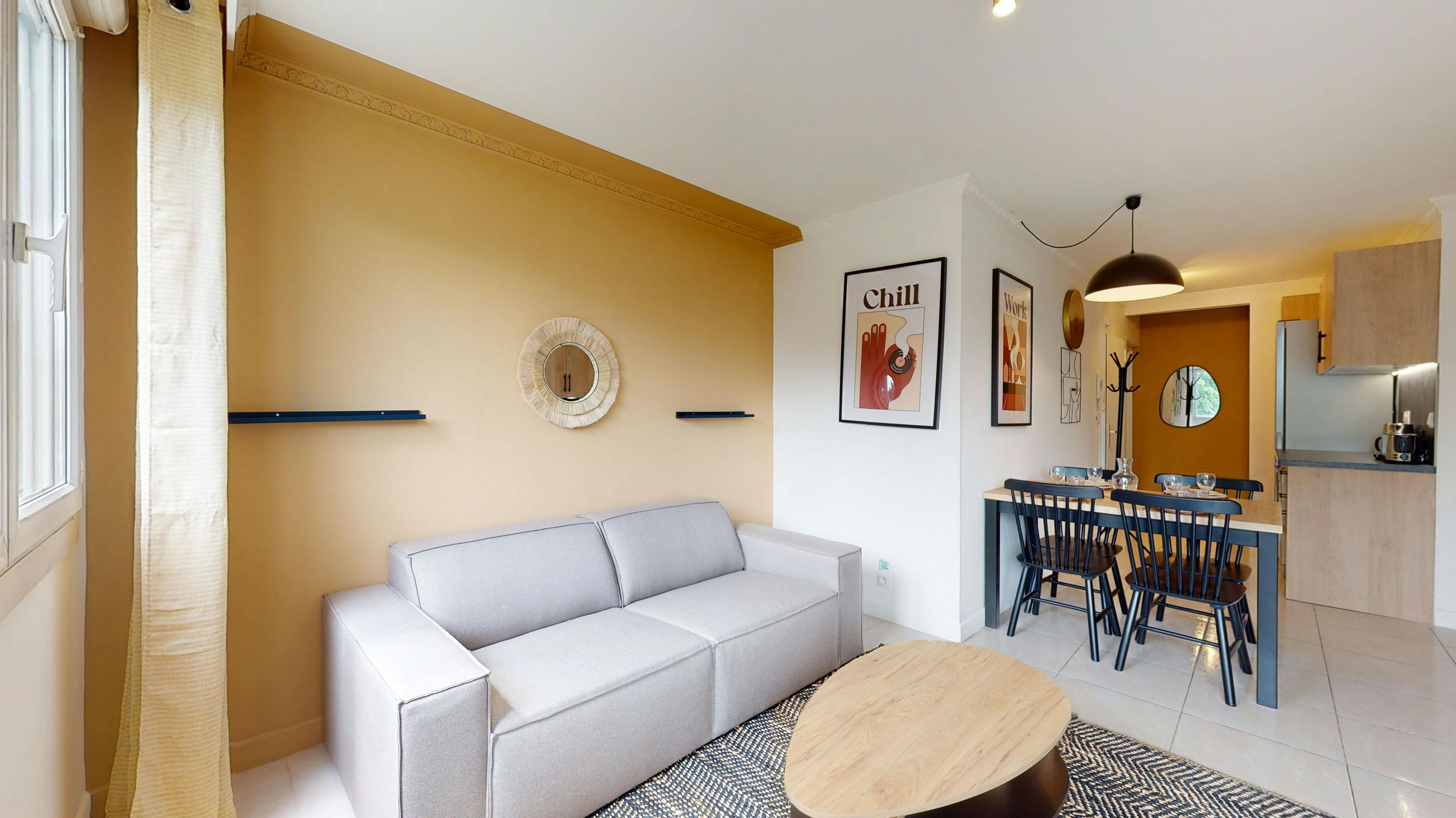 Single room Villejuif, 1 bed, 11m² — photo 4