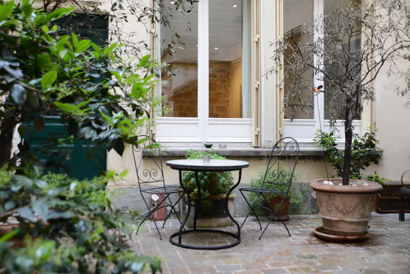 The street Saint-Louis en l'Île, Paris - in Paris