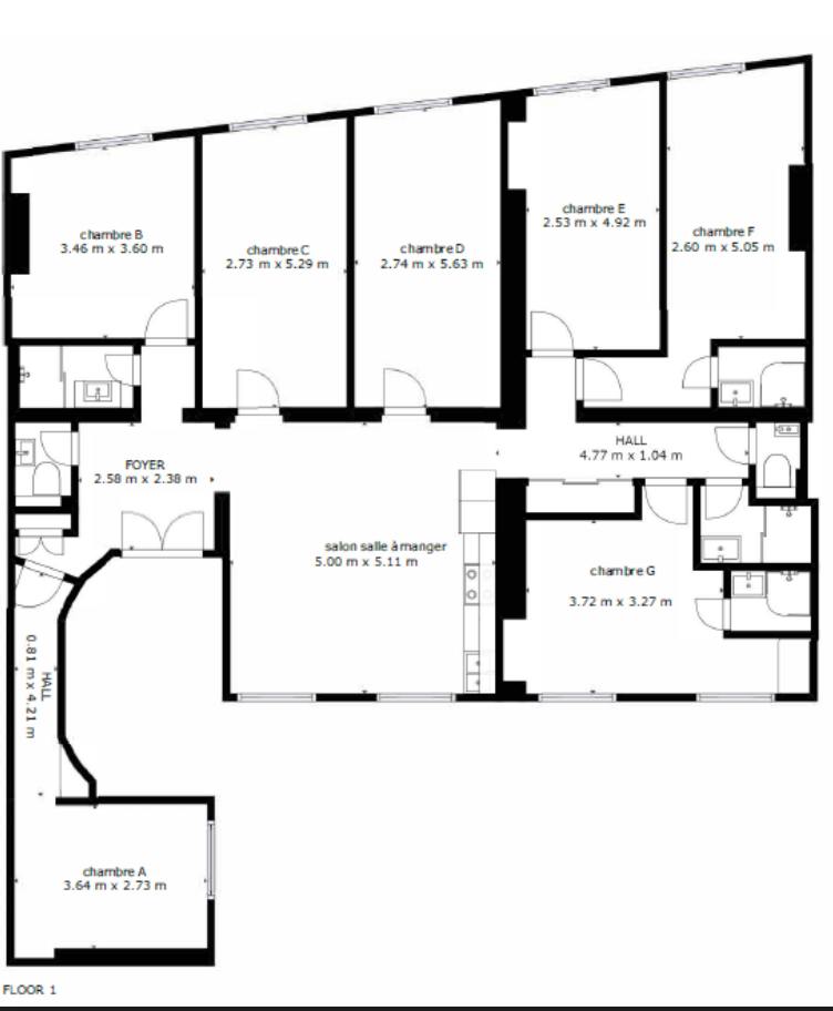 Apartamento París, 160m² — foto 5