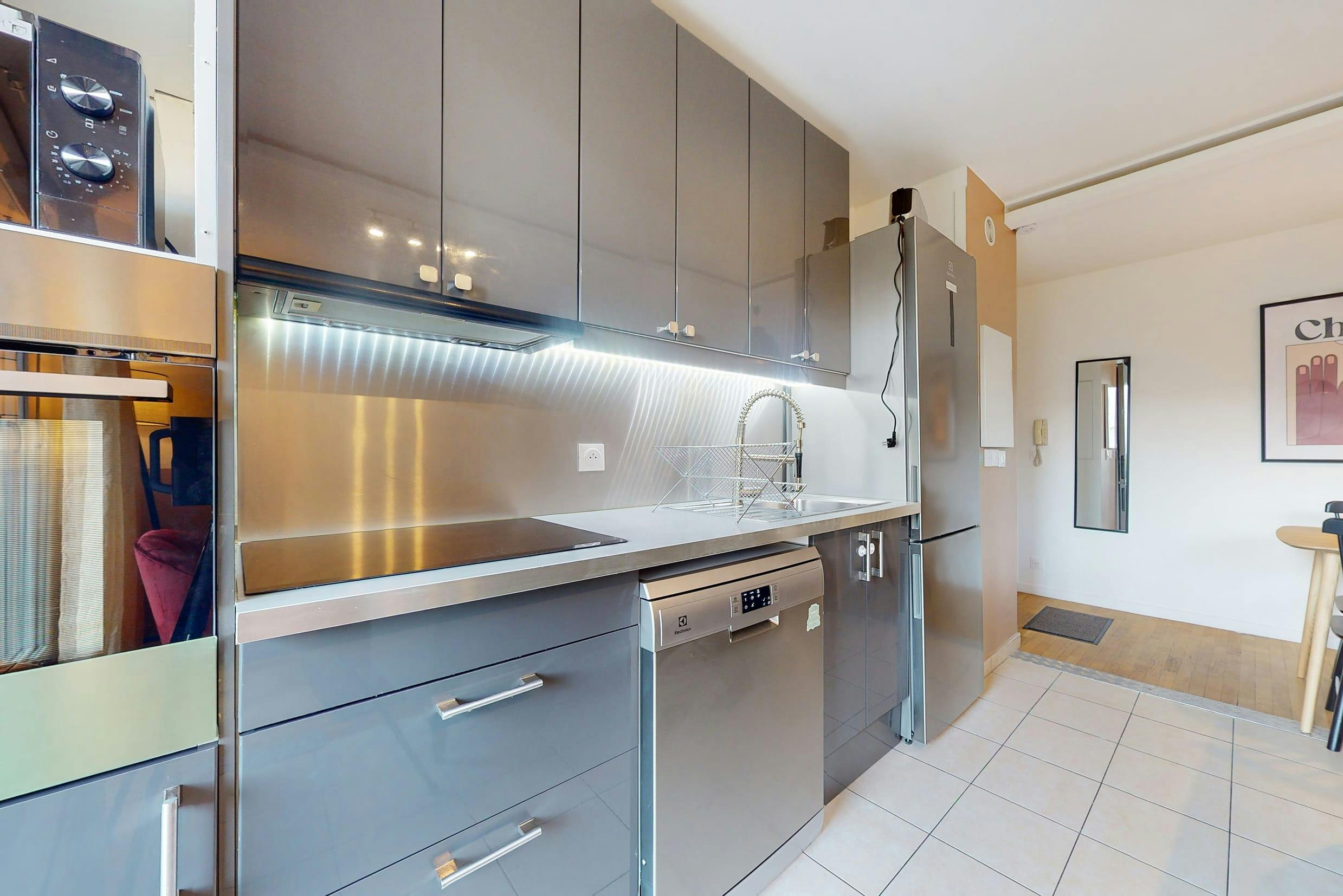 Single room Saint-Denis, 1 bed, 9m² — photo 109