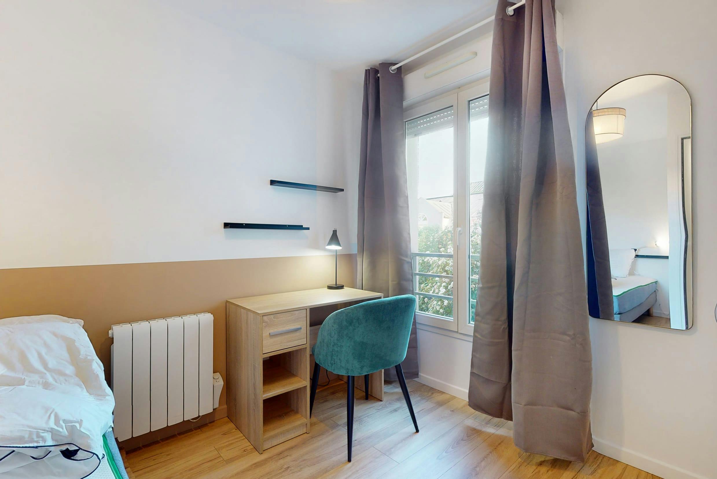 Single room Saint-Denis, 1 bed, 9m² — photo 27