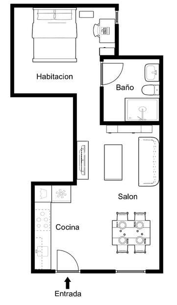 Apartment Madrid, 40m² — photo 8