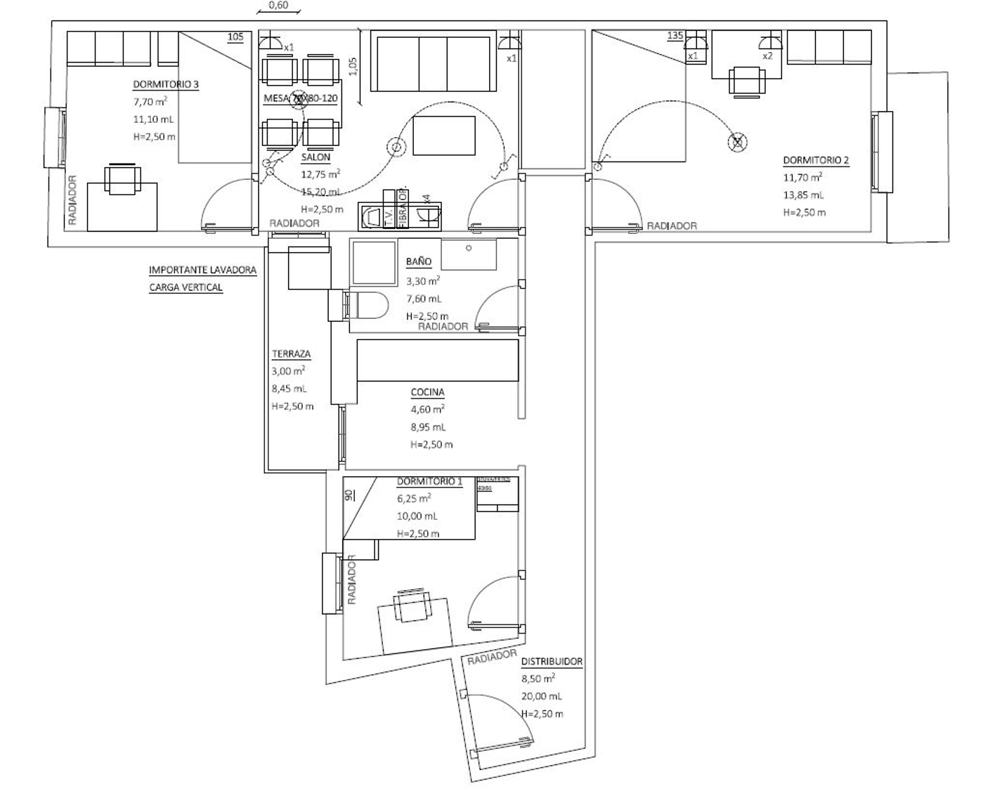 Apartment Madrid, 58m² — photo 9