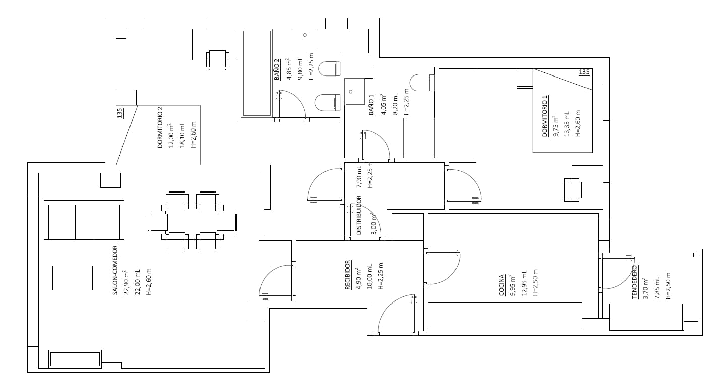 Apartment Madrid, 75m² — photo 9