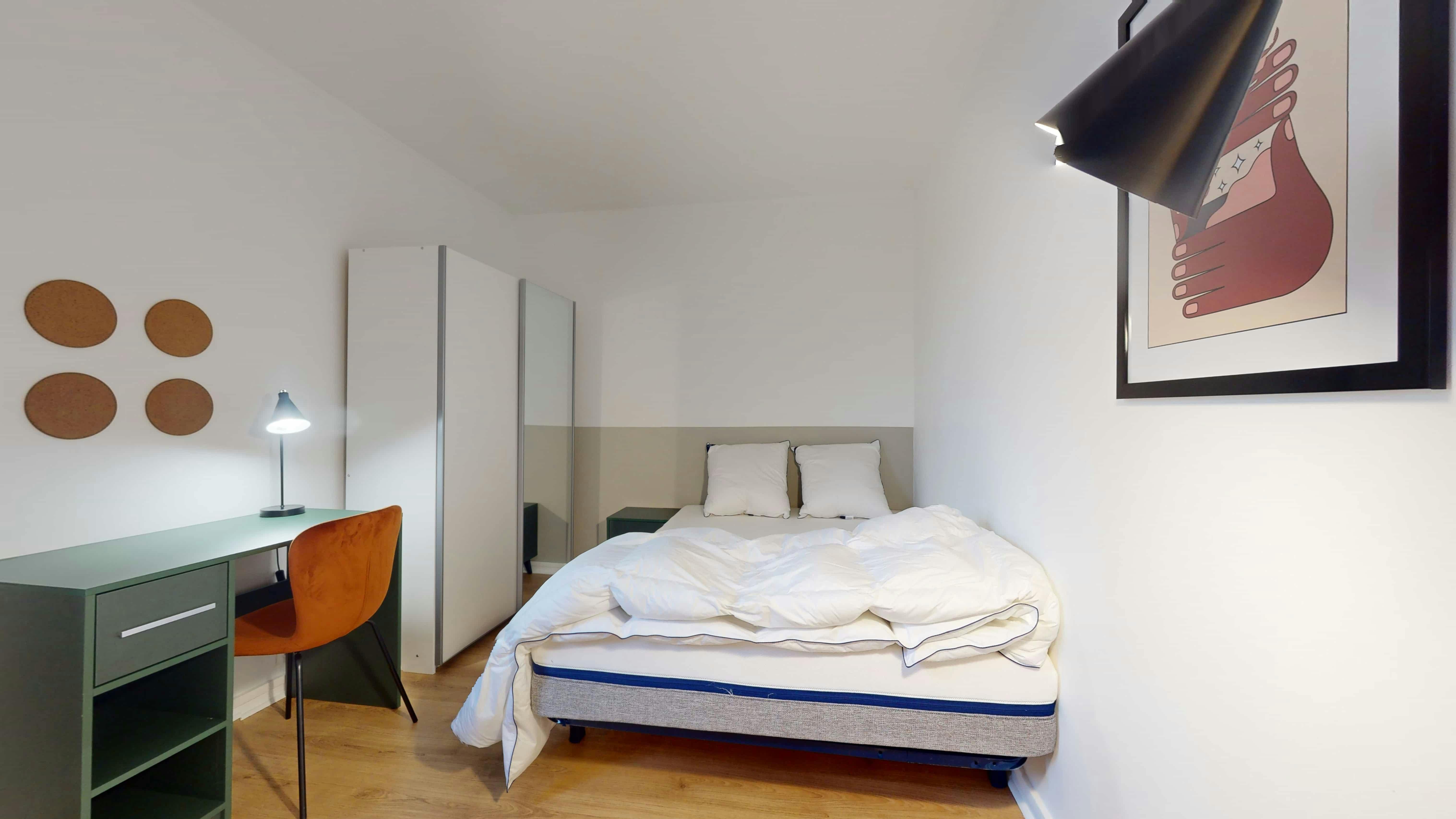 Single room Asnières-Sur-Seine, 1 bed, 11m² — photo 44