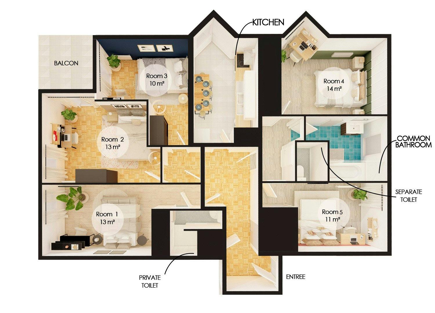 Apartment Puteaux, 100m² — photo 9