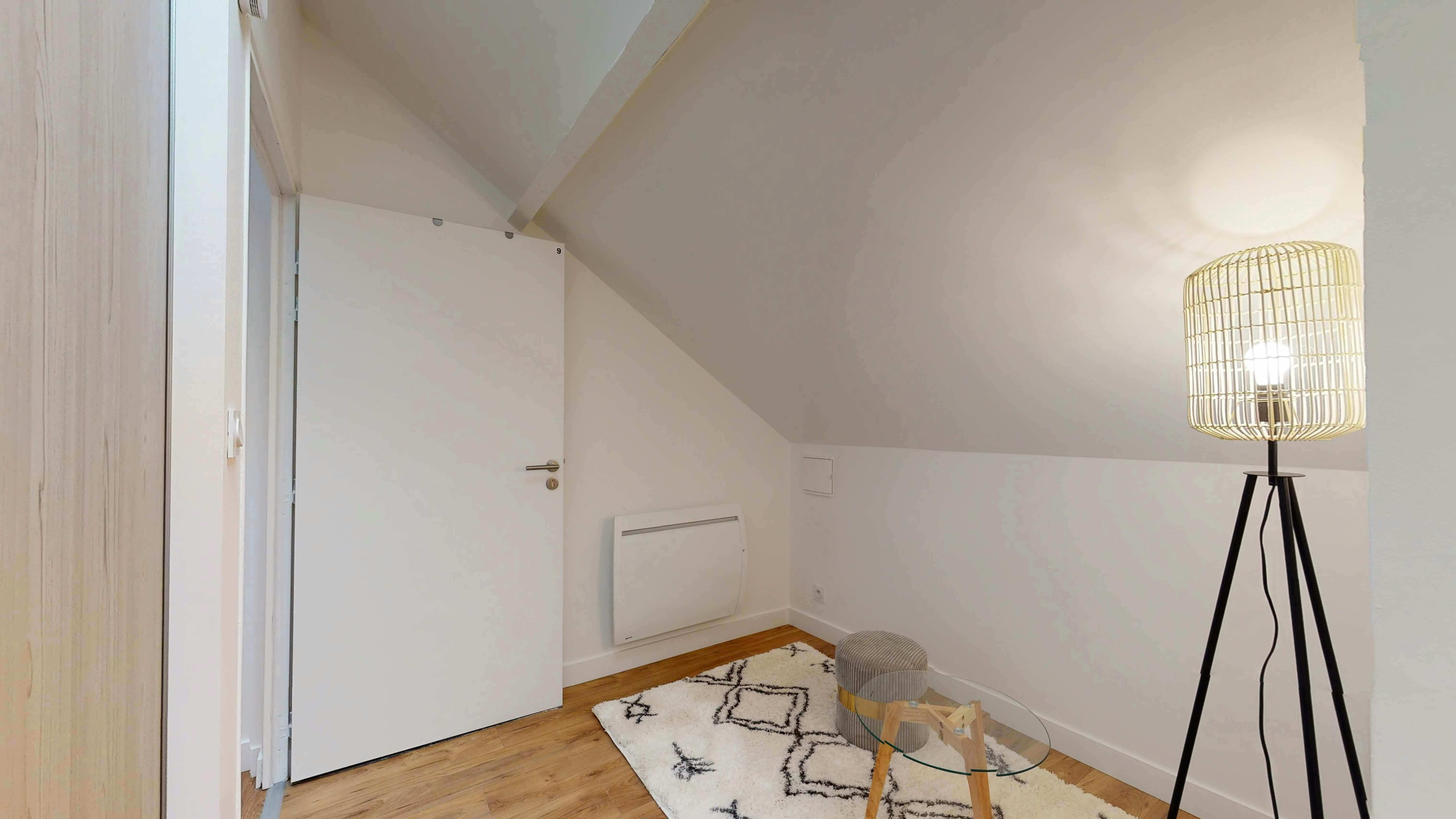 Single room Nantes, 1 bed, 13m² — photo 61