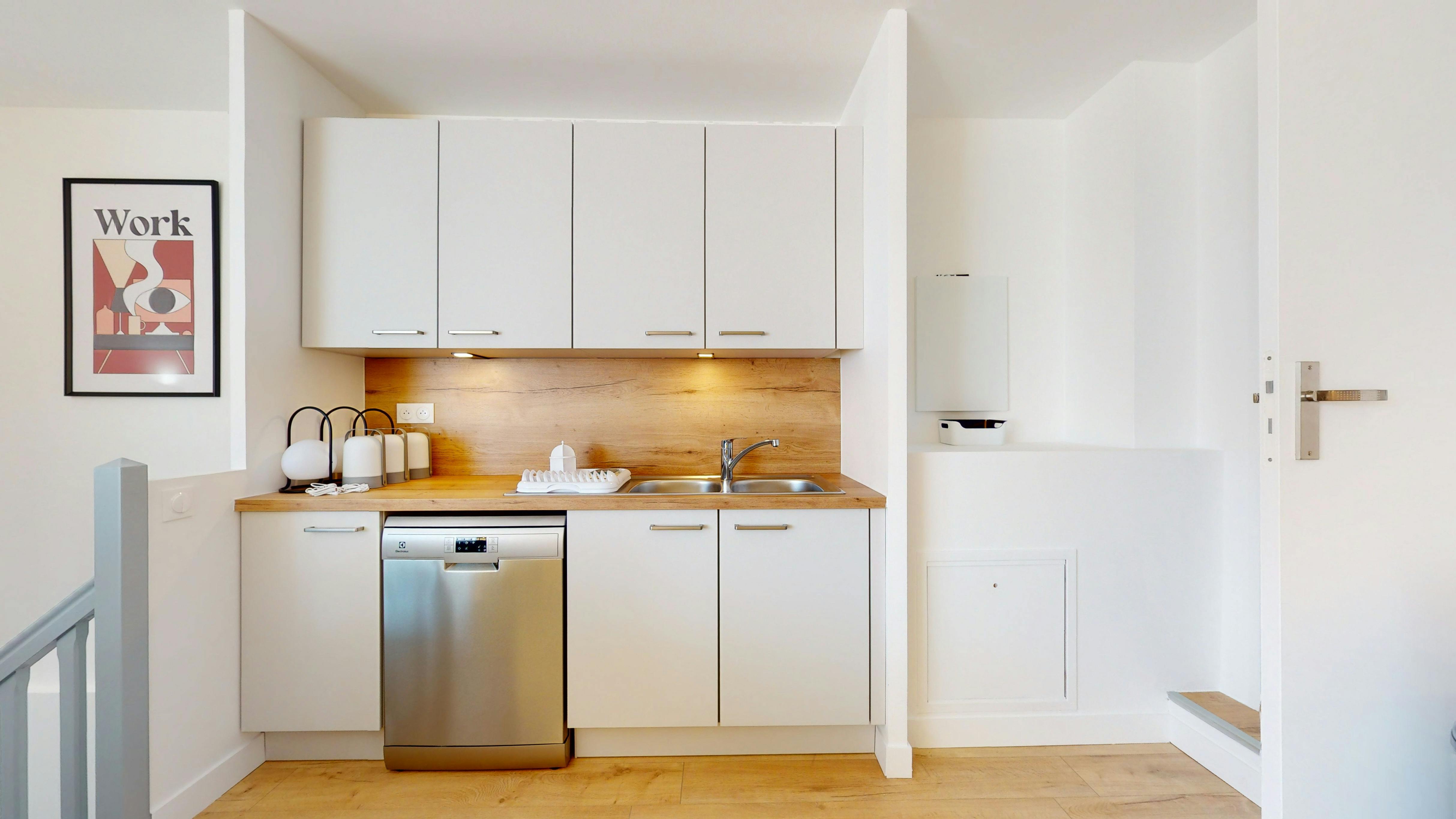 Single room Villejuif, 1 bed, 9m² — photo 3