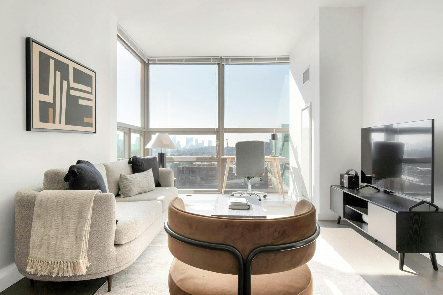 公寓 正在以 $8,876 的月租出租，其位于 Hoboken, Monroe Street