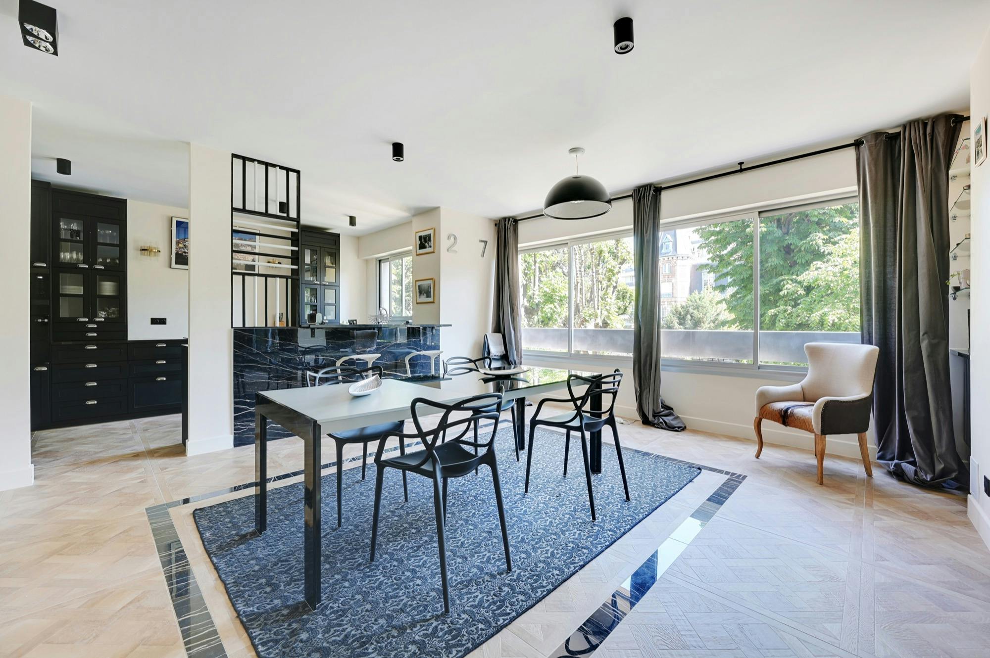 Appartement – Paris, Quartier de la Porte-Dauphine - Plus